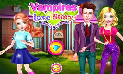 Vampiro História de amor & Segredo Romance - Um jogo de fantasia romântica para os adolescentes para