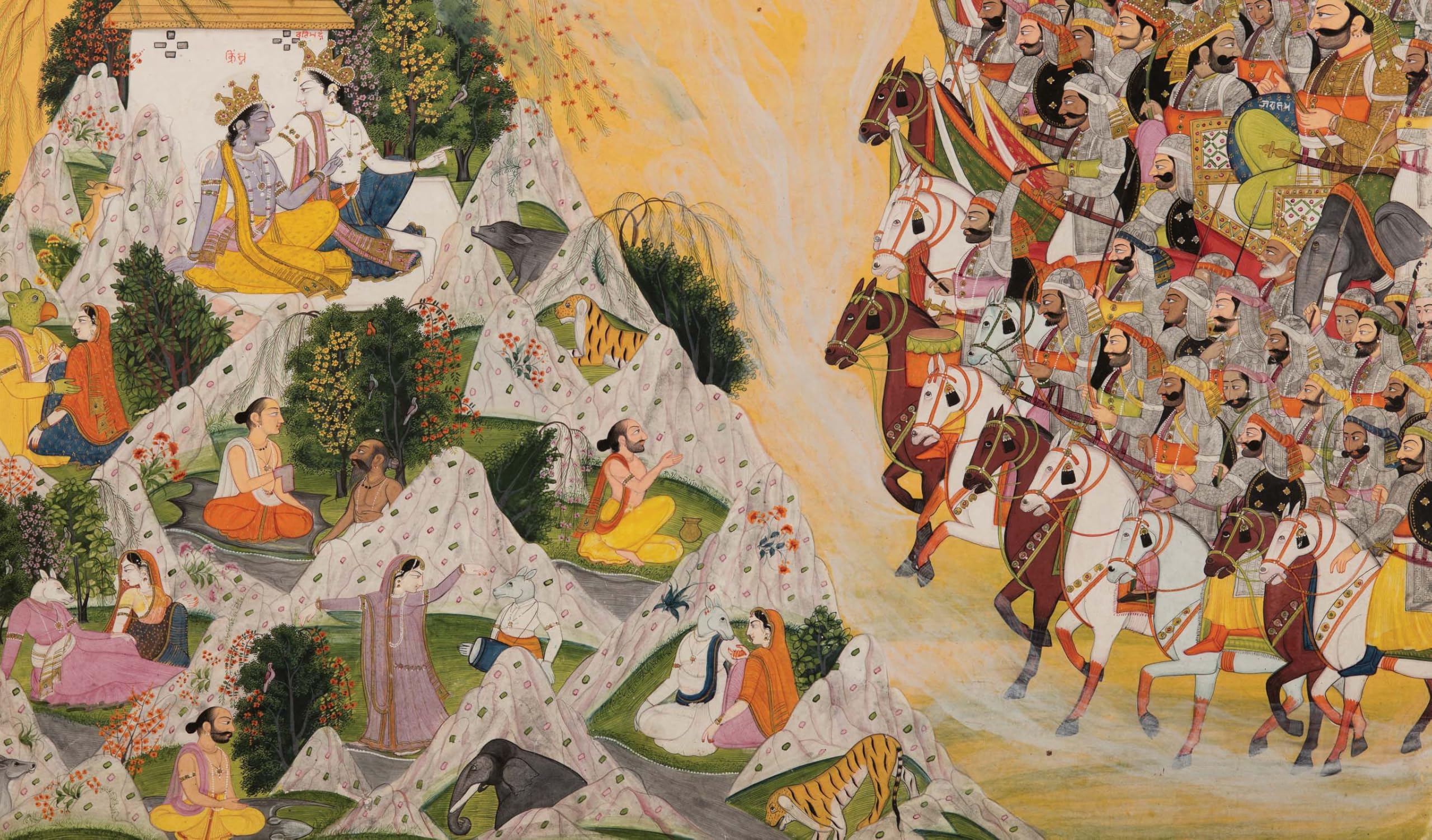 Pahari Paintings: Art and Stories