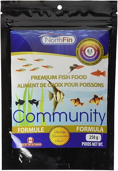 Northfin Food Community Formula 0.5mm Pellet 250 Gram Package