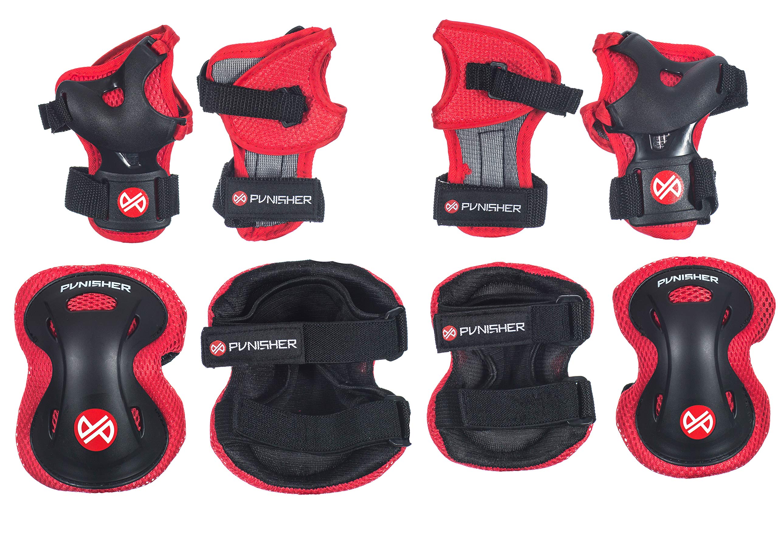 SFR Triple Pad Set - STAR - Pink Green - Da Klinic Online Skate Specialists