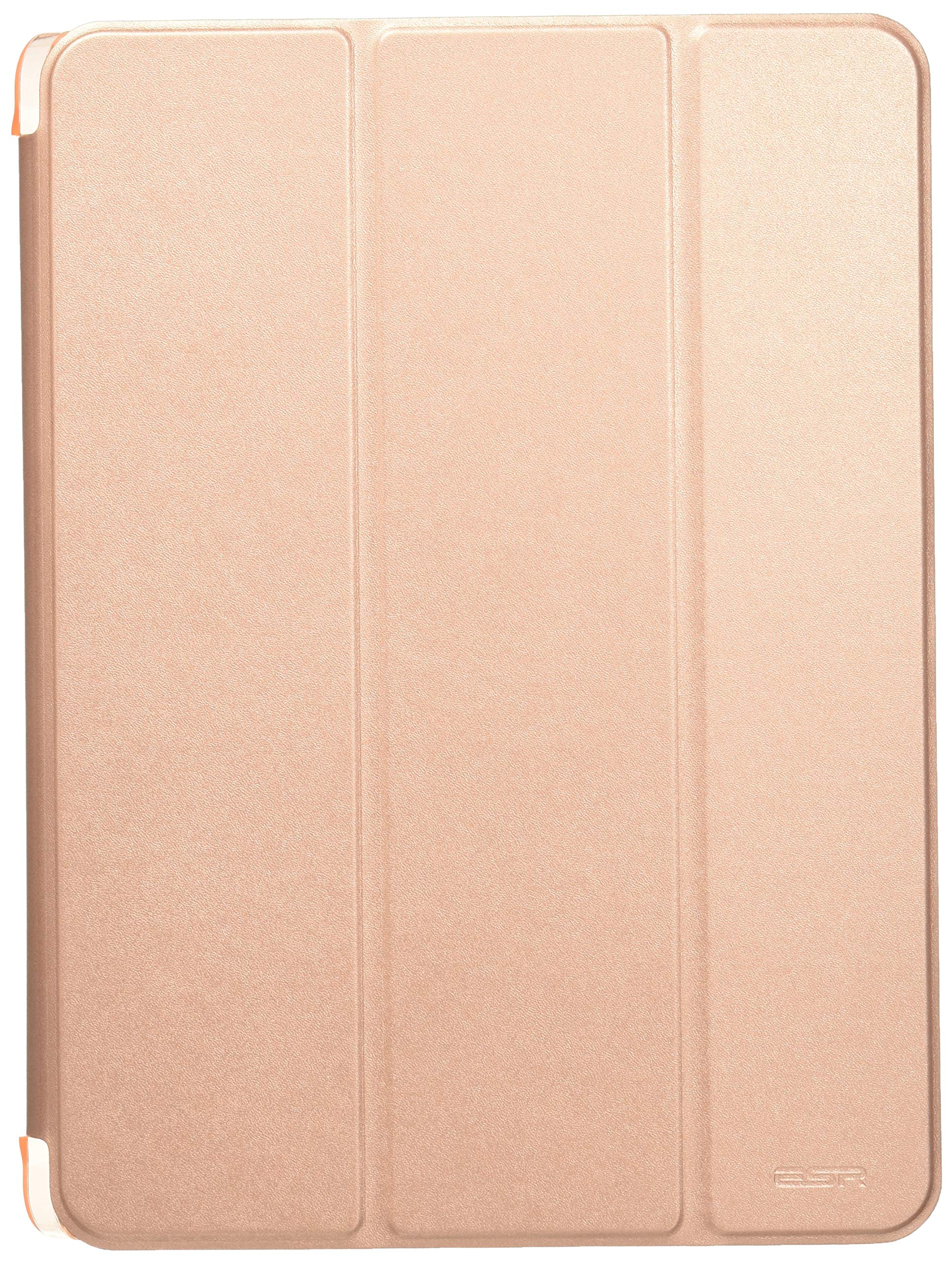 Apple iPad Pro 11 2018 ESR Yippee Color Series PU Leather Slim-Fit Lightweight Trifold Stand Smart Case Cover - Rose Gold