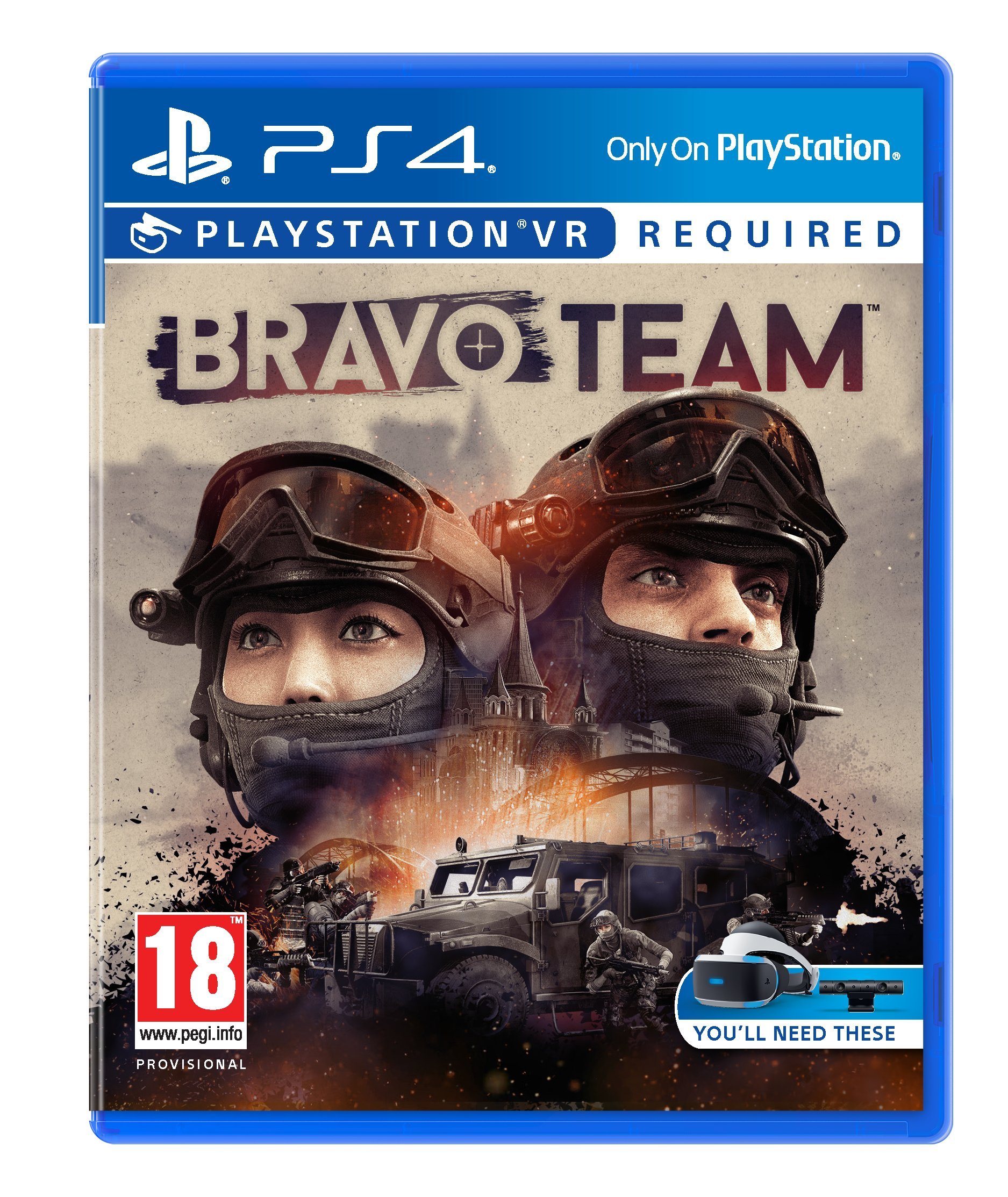 Sony JUEGO PS4 Bravo Team VR