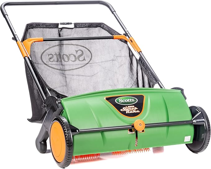Scotts Outdoor 26-Inch Push Lawn Sweeper