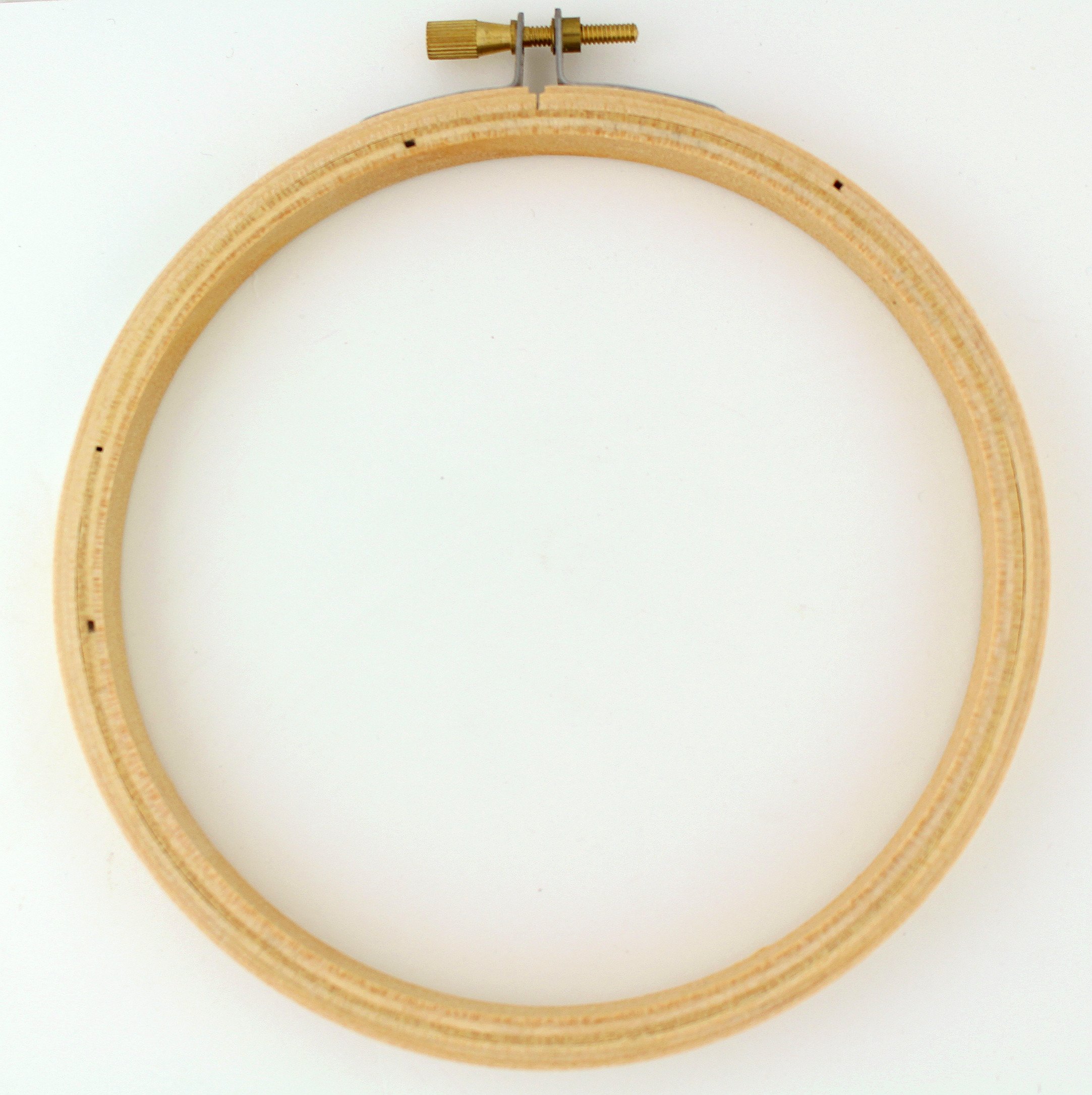 5 inch Round Wooden Embroidery Hoops Bulk Wholesale 12 Pieces New Darice