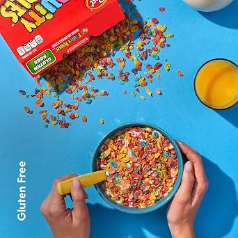 Post Fruity Pebbles Gluten Free Cereal, 11 Ounce (Pack of 12), (88016)
