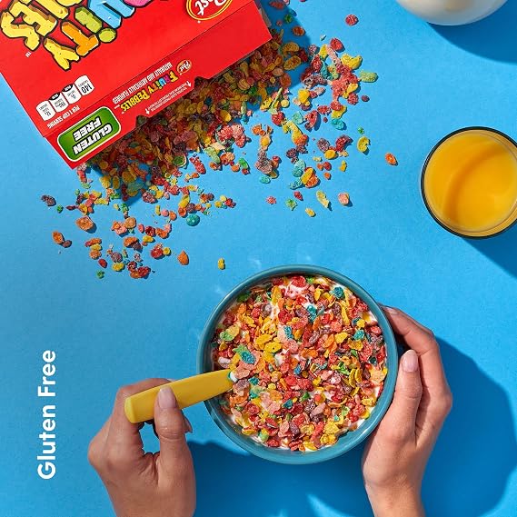 Post Fruity Pebbles Gluten Free Cereal, 11 Ounce (Pack of 12), (88016)