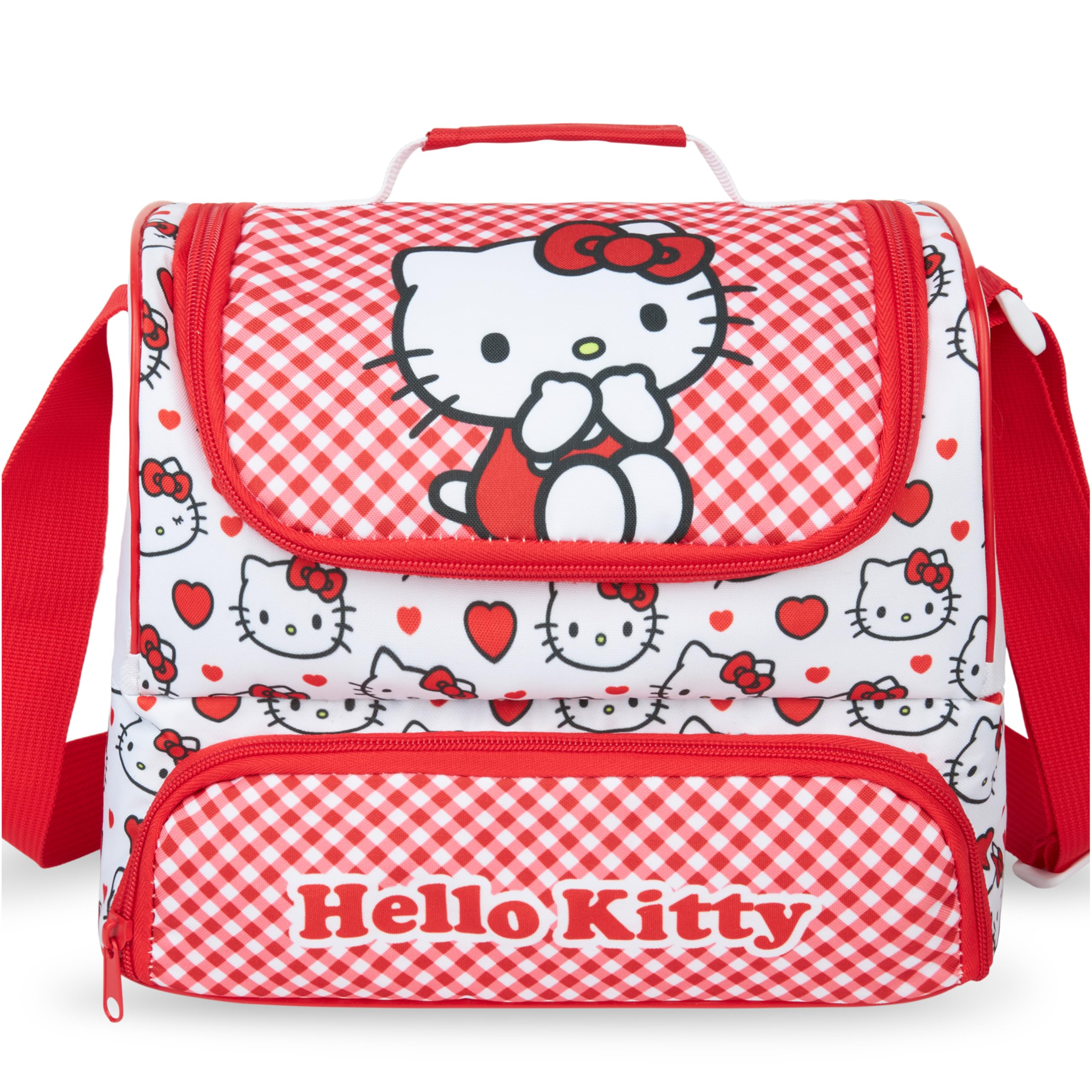 Get Trend Hello Kitty Kids Insulated Lunch Bag with Dual Compartments