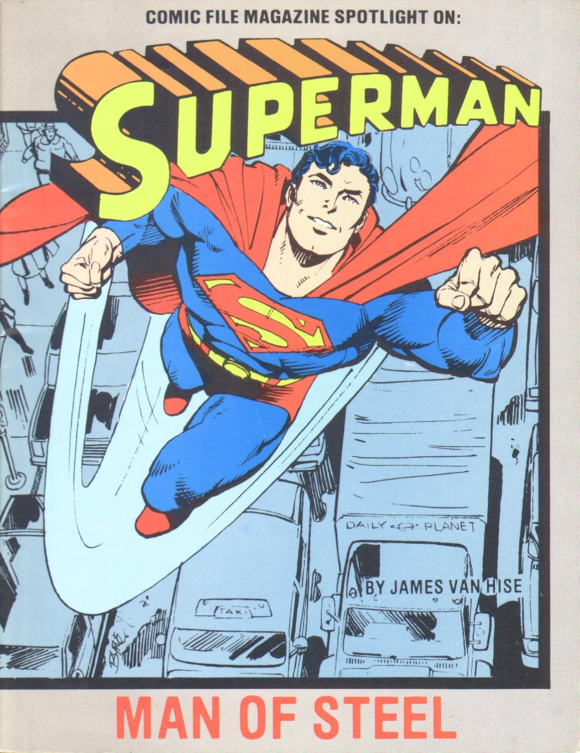 Comics file magazine spotlight on the Superman files (Comic file ...