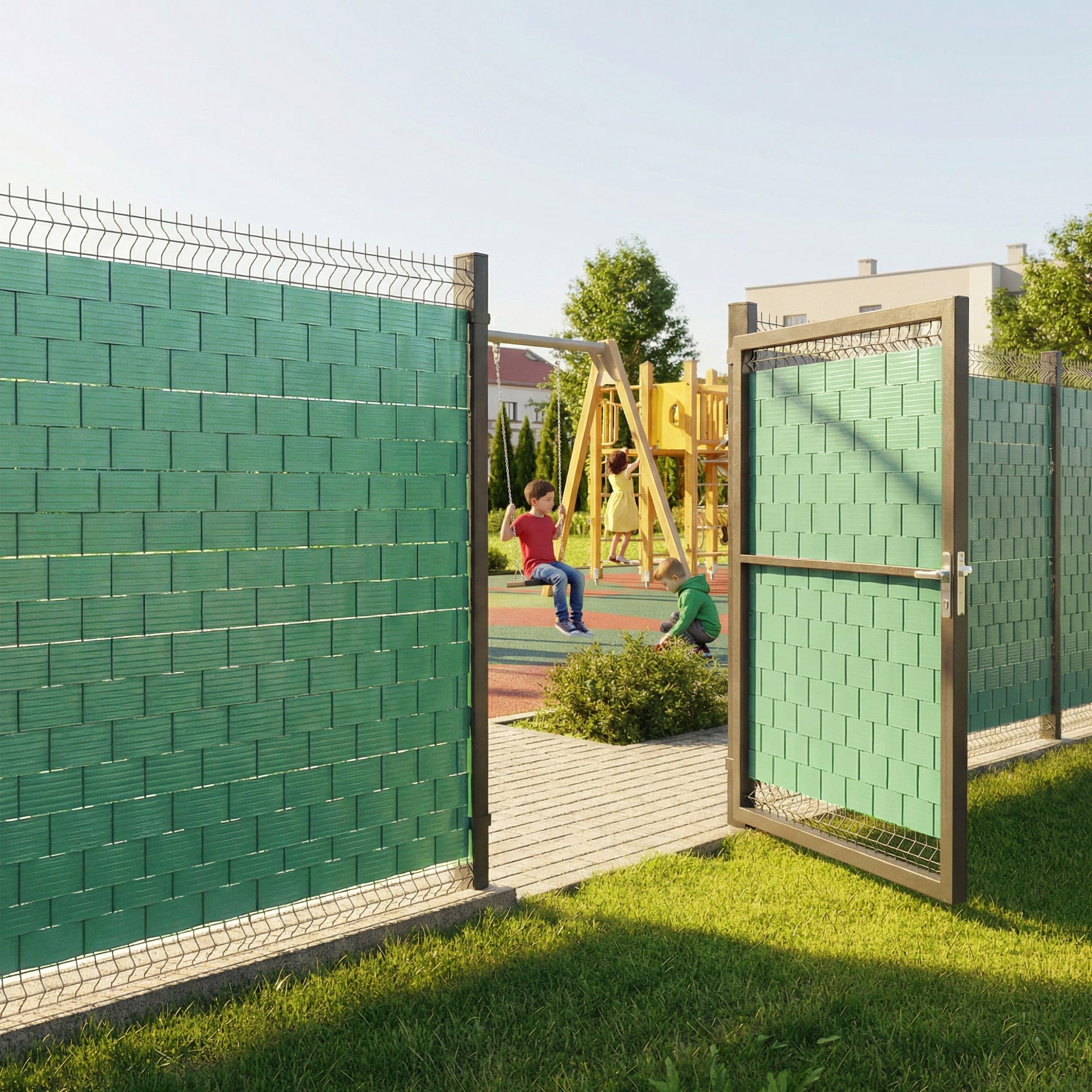 Quest Bande Brise-Vue en PVC 10 cm Résistant aux UV - Anthracite, 52 m