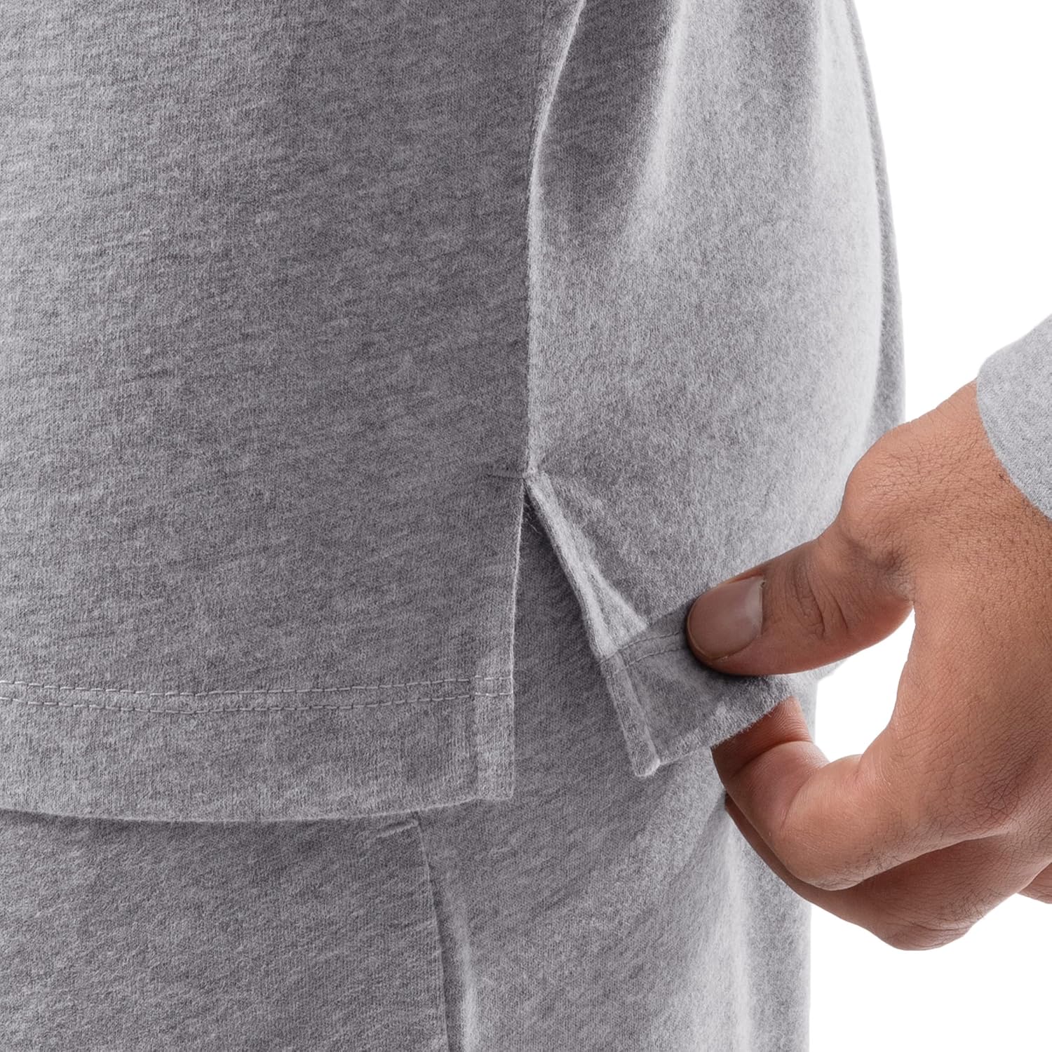 IZOD mens Sueded Jersey Knit Pajama Set - Image 5