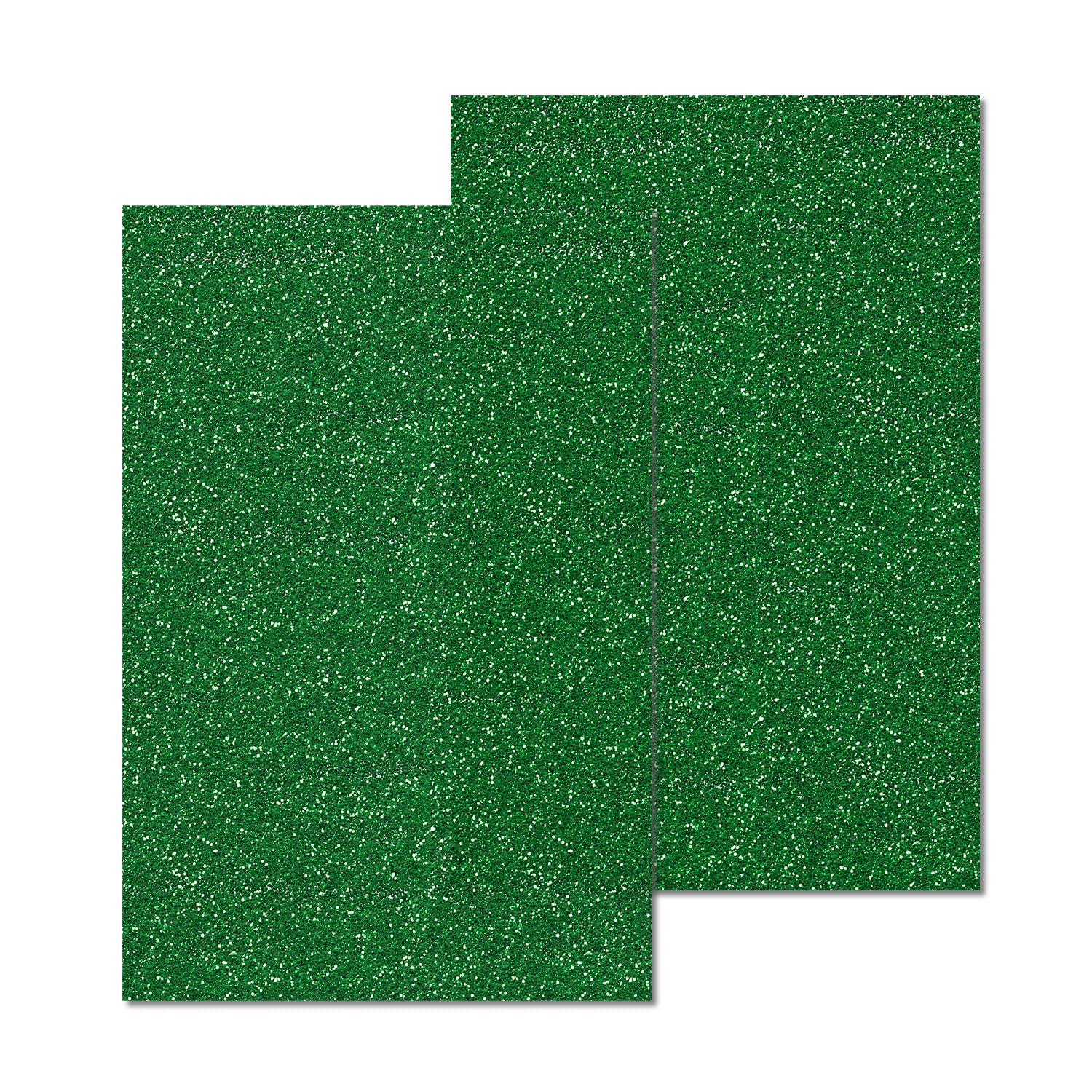 Glitter Orange Acrylic Sheets - 2 Pack for Crafts & Laser Cutting -12