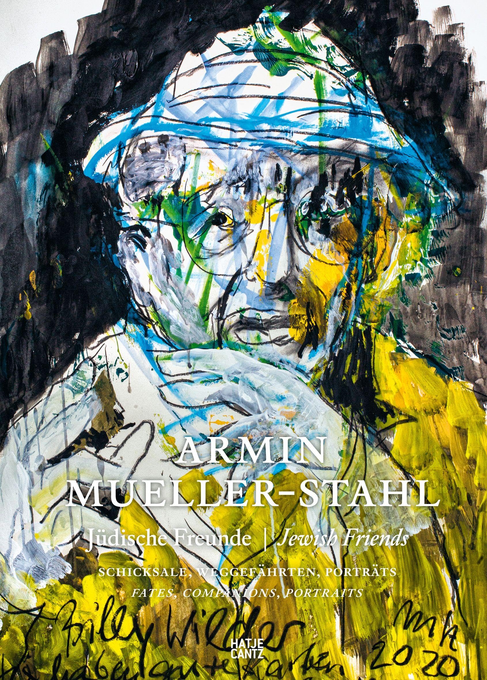 Armin Mueller-Stahl Jewish Friends livre bilingue portraits d'art contemporain