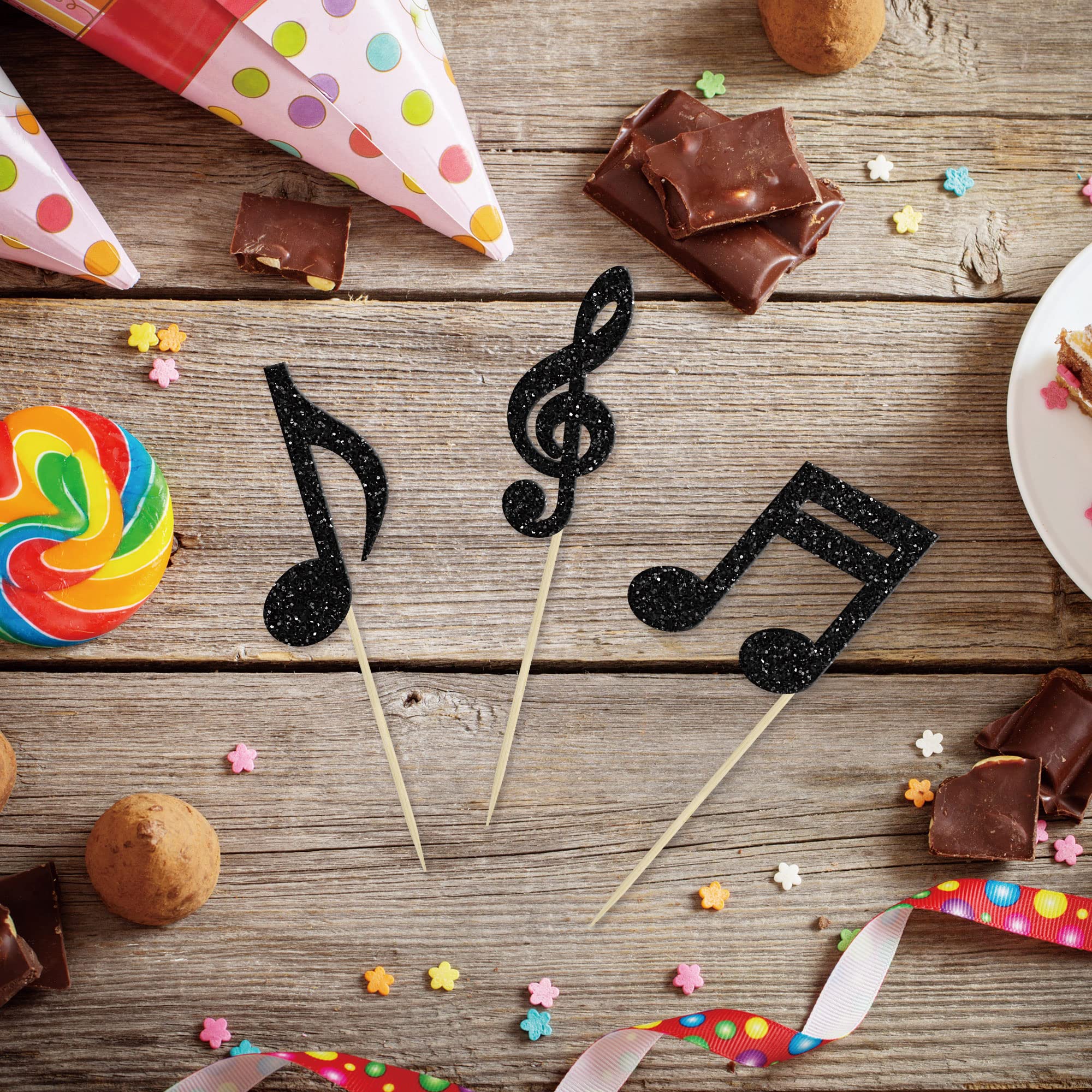 36 x STAND UP eetbaar papier cupcake toppers taartdecoraties