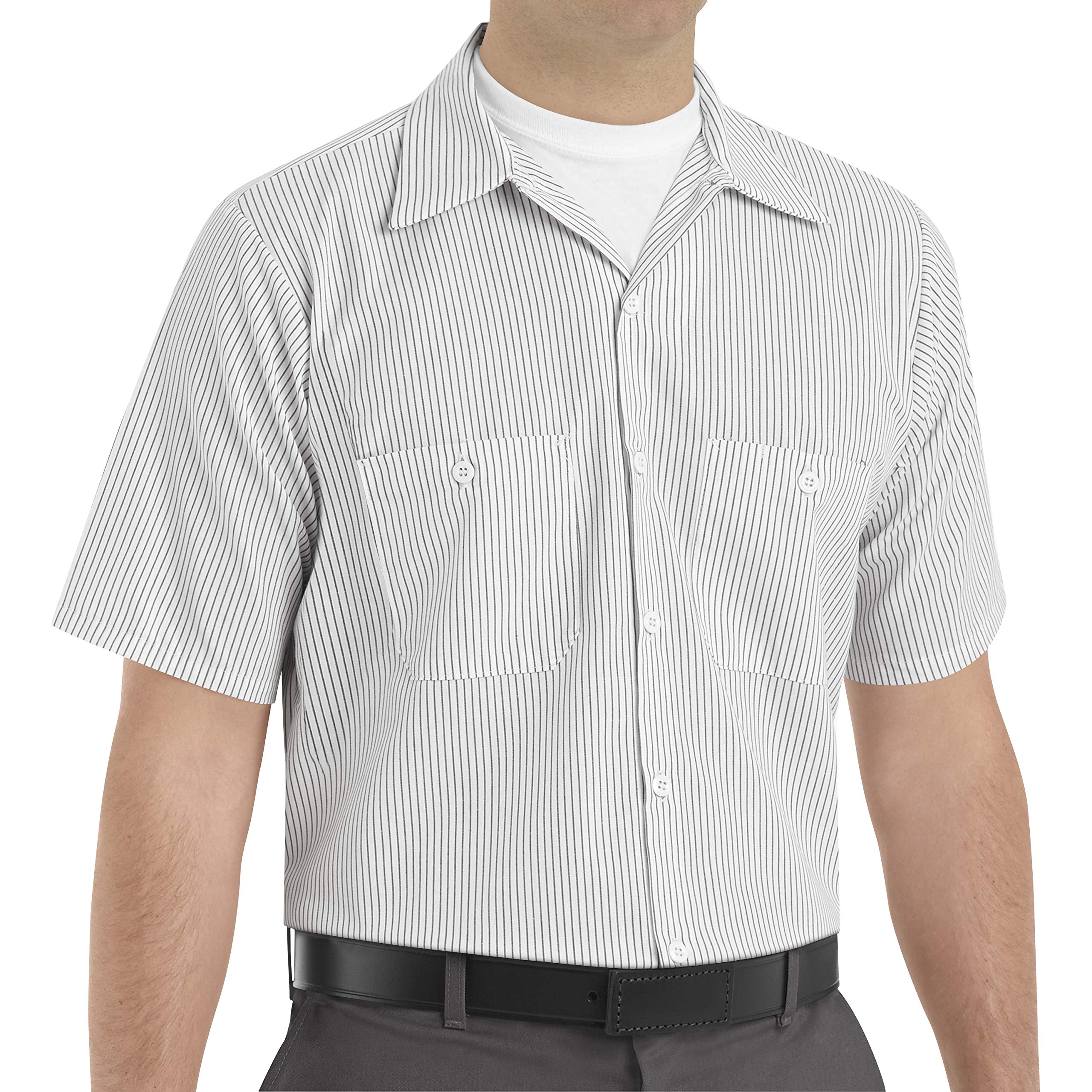 Red Kap Men's Performance Tech 2 Piece Lined Collar Shirt