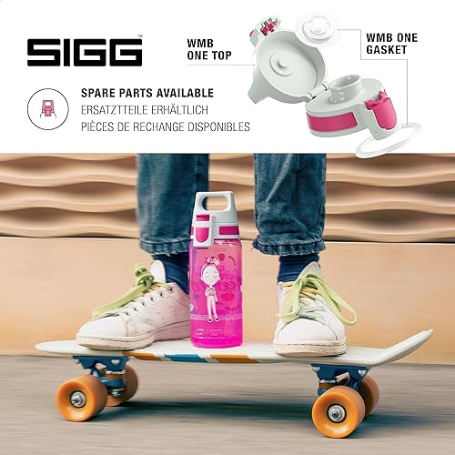 Miniatura 10 de SIGG - Niños - Viva One - Apto para bebidas carbonatadas - A prueba de fugas - Apto para lavavajillas - Sin BPA - Deportes y bicicleta - 17oz