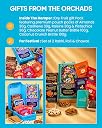 Hyperfoods® Rakhi Set for Brother and Bhabhi RawFruit Gifts From The Orchards Dry fruit 120 Grams(Cashews, Almonds, Pista, Raisins 30Gms Each) & 2 Brittle(100 Gm Each) with Rakhi Hamper For Brother with Roli & Rice gallery image