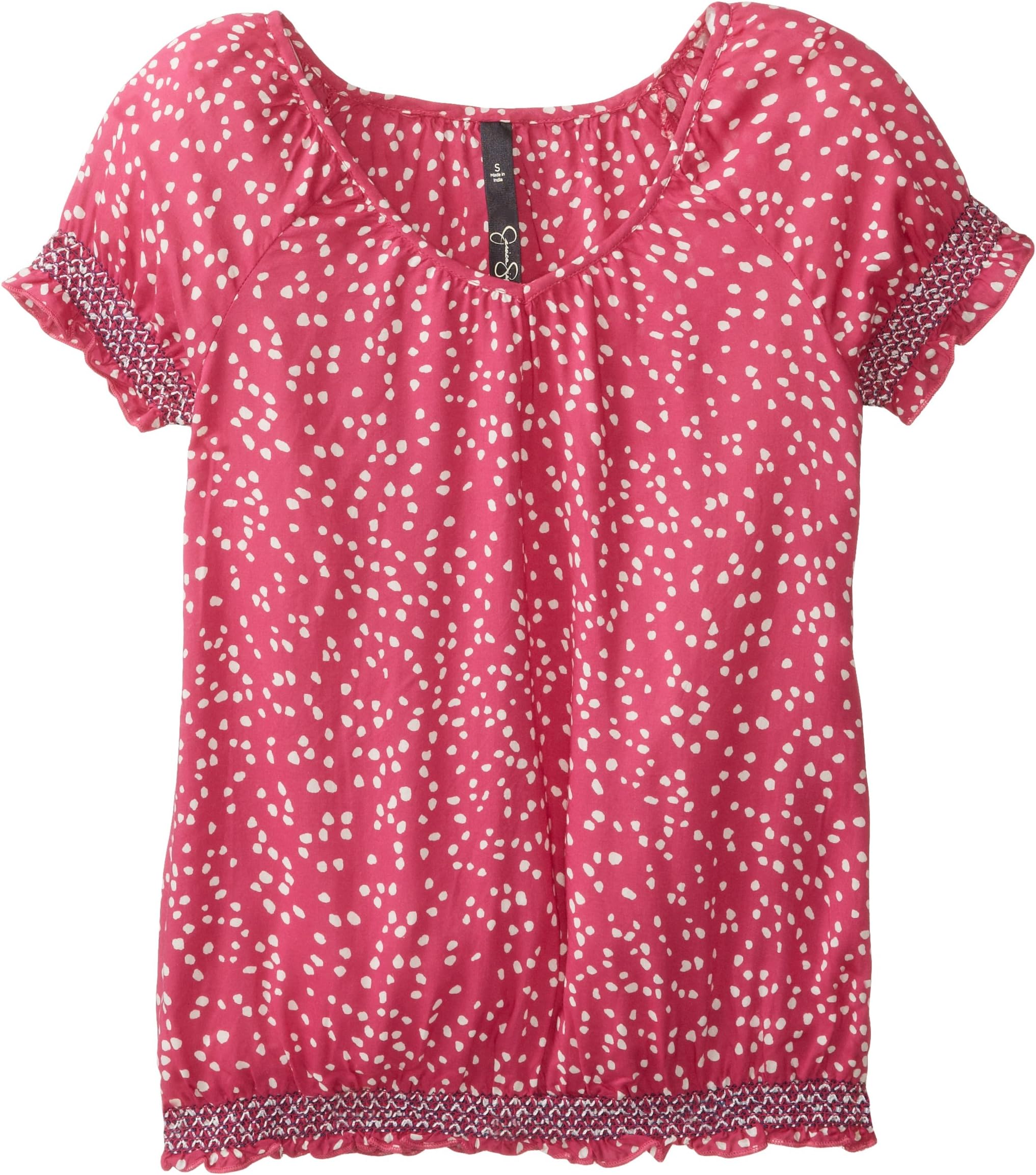 Jessica Simpson Big Girls' Mina Peasant Top