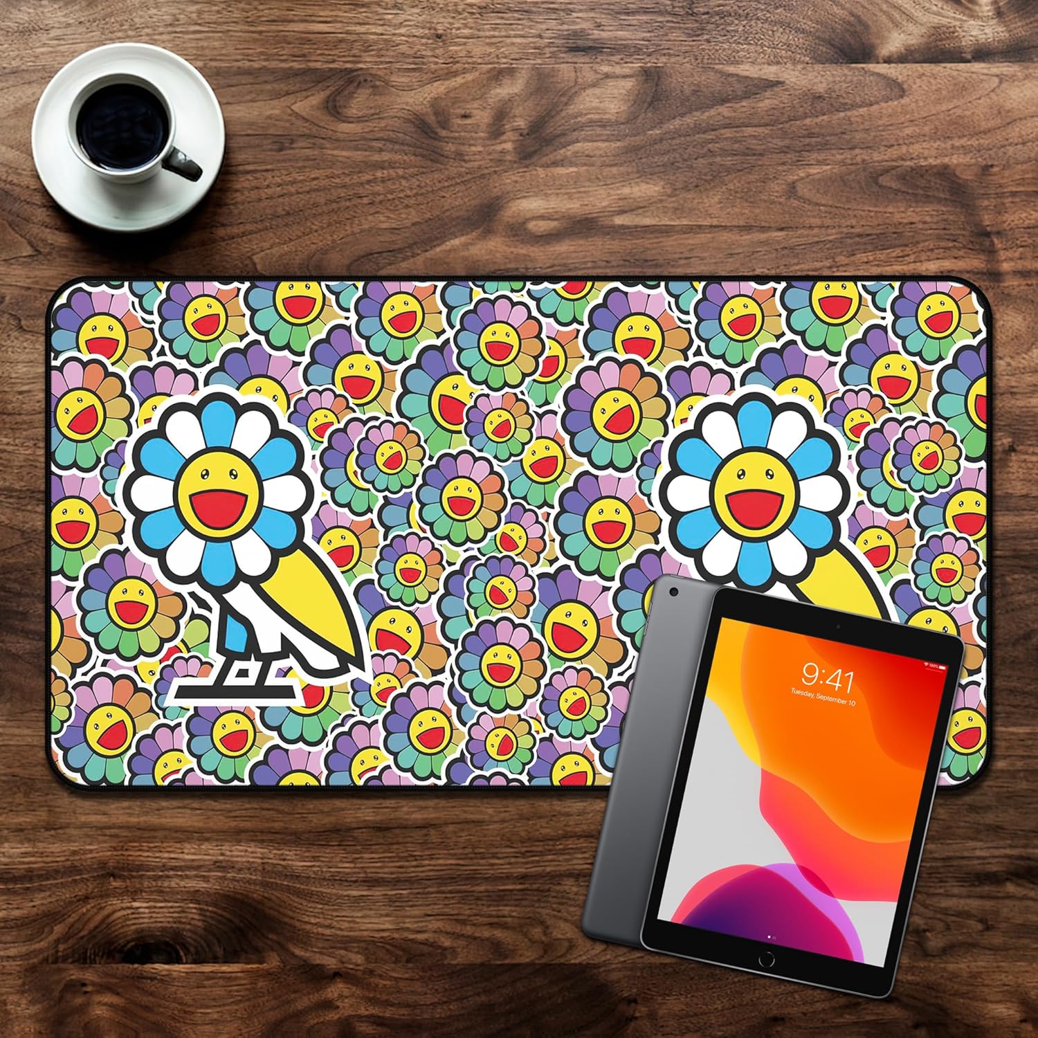 Desk Mat, Mouse Pad Takashi Extended Gaming Mouse murakami Large Desk Mat, Mouse