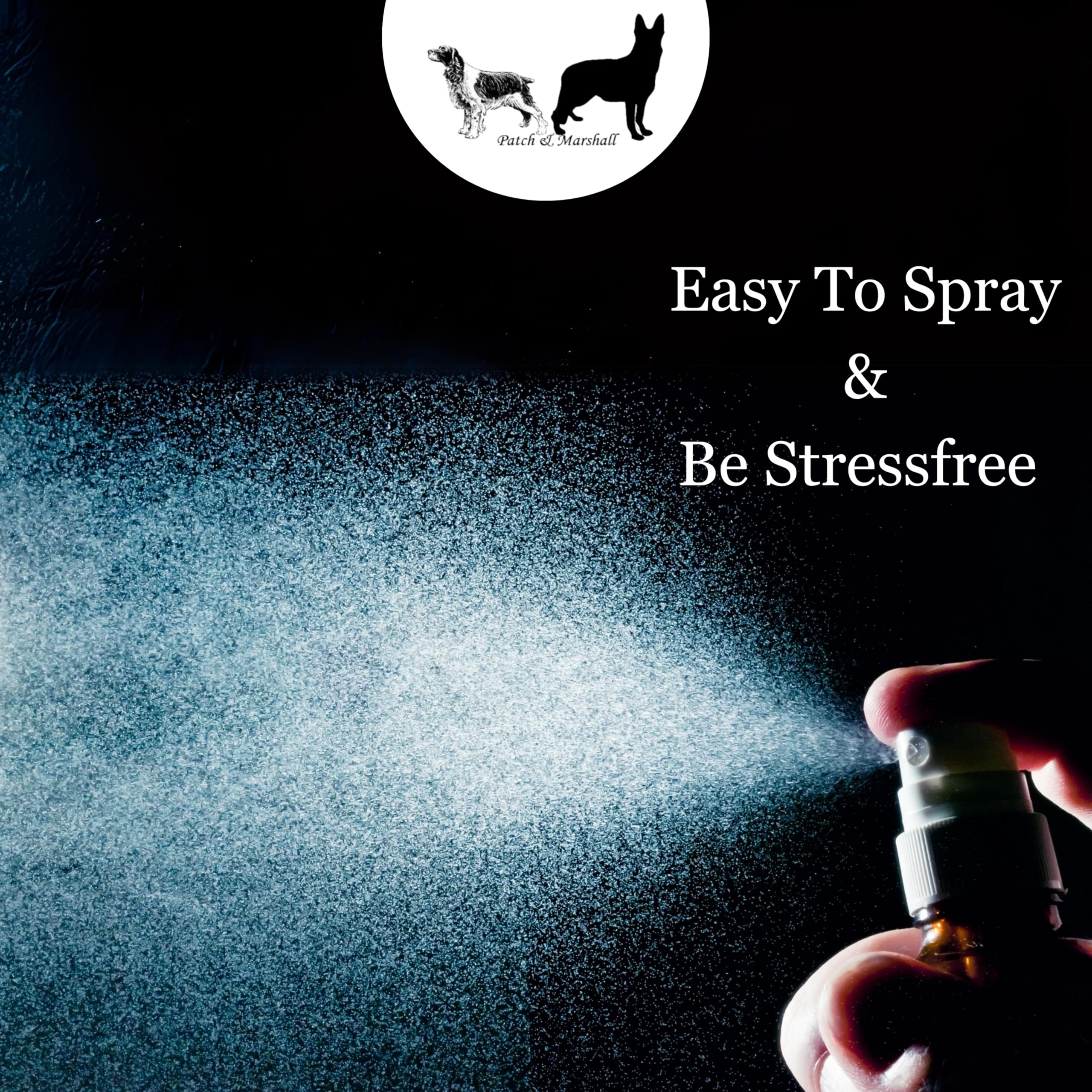 Patch & Marshall Cat Litter Spray, Odour Remover, Chemical Free, Hyenic, Ideal for Pet, Odour Free, 250ml 4