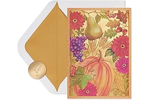 Papyrus Thanksgiving Card: A Festive Expression of Gratitude