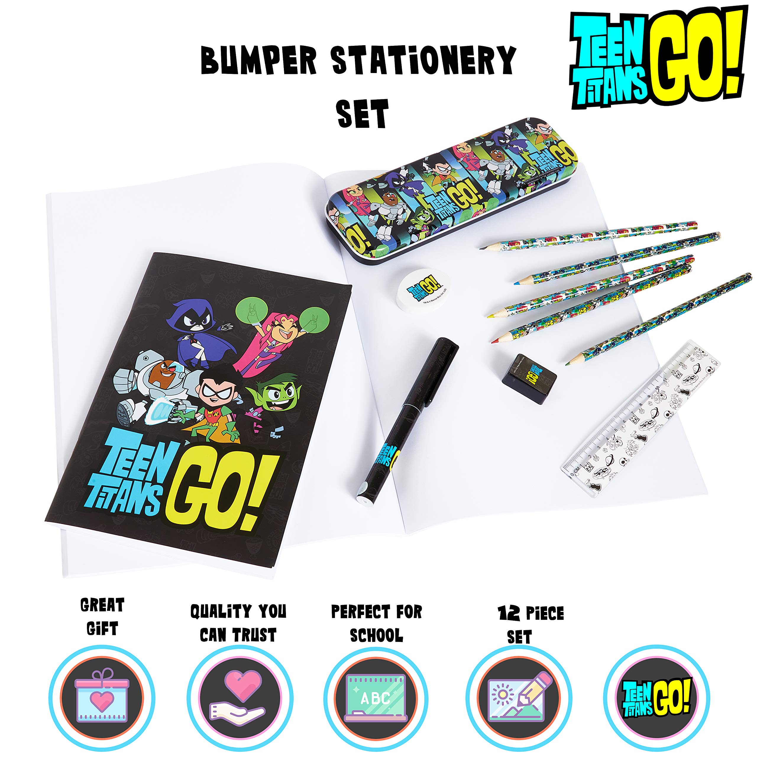 Teen Titans Go! Logo Eraser Set Of 2 - Officially Licensed Cartoon Network Erasers - View #12