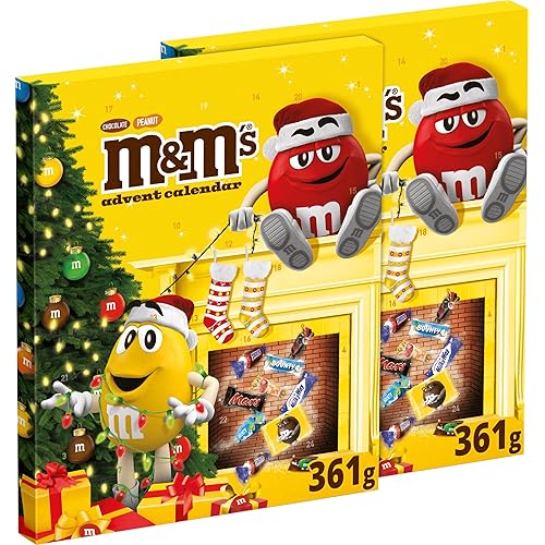 Immagine del prodotto M&M's 2 Confezioni di M&M's Calendario Dell' Avvento Assortimento Misto, 2 Confezioni - 722 gr