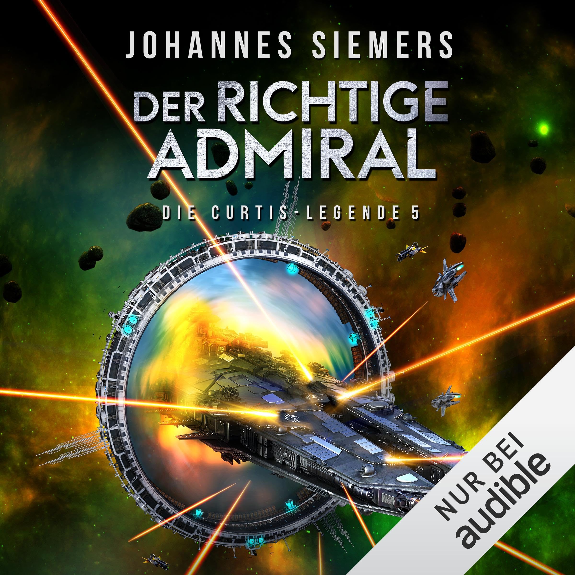 Cover art for Der richtige Admiral