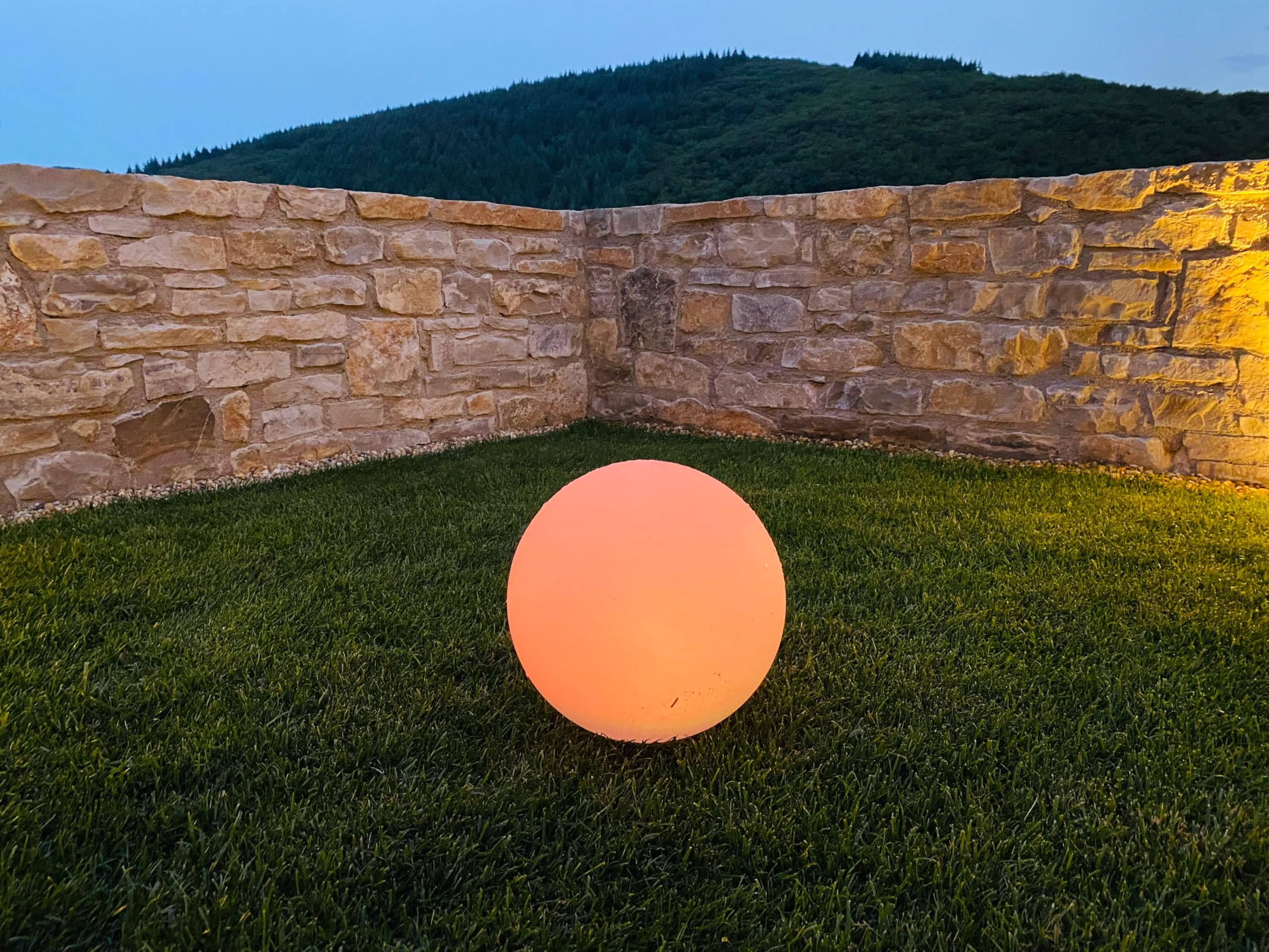 Sfera luminosa senza fili galleggiante a LED D30CM BOBBY C30