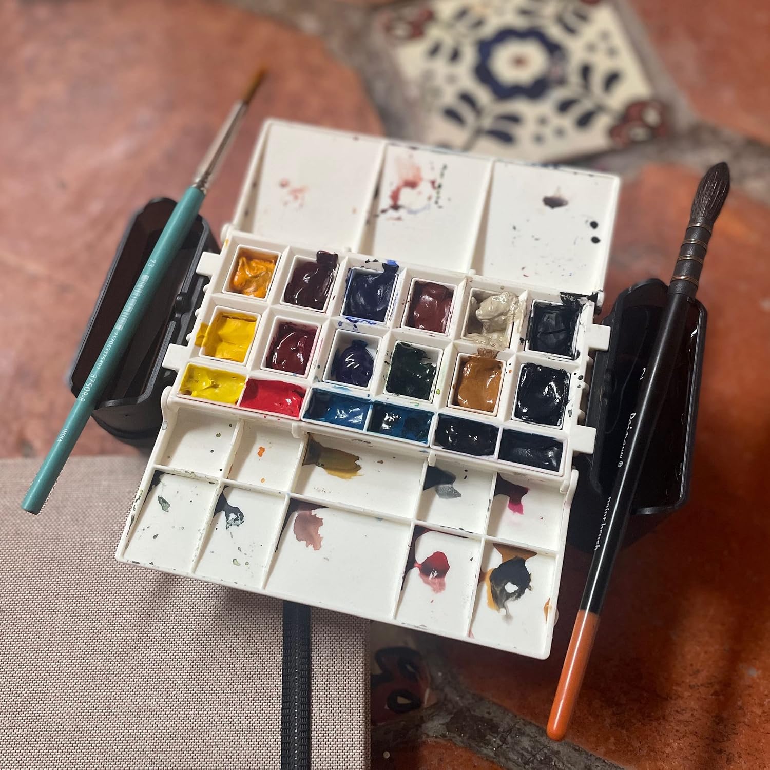 Classic Expansion Pans (8) – Carry Up to 18 Colors - Travel – Pocket Size - Ultralight - Quality