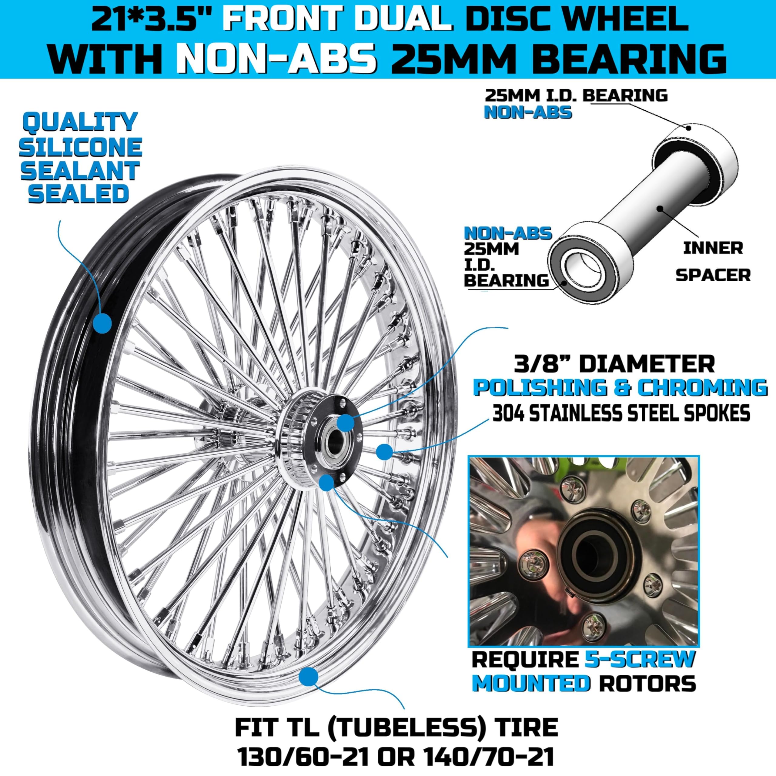 Amazon.co.jp: FatFlex 21インチ x 3.5インチ フロントデュアル