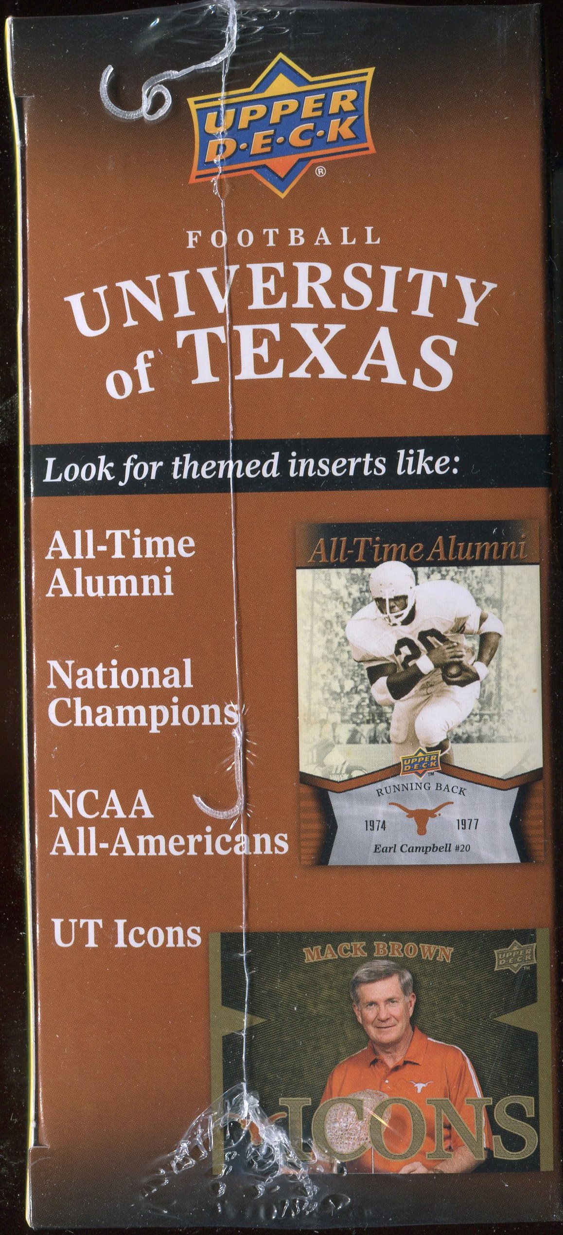 NCAA University Of Texas Longhorns Trading Cards Blaster Box – Collectible Football Cards With Autograph Chance - View #3