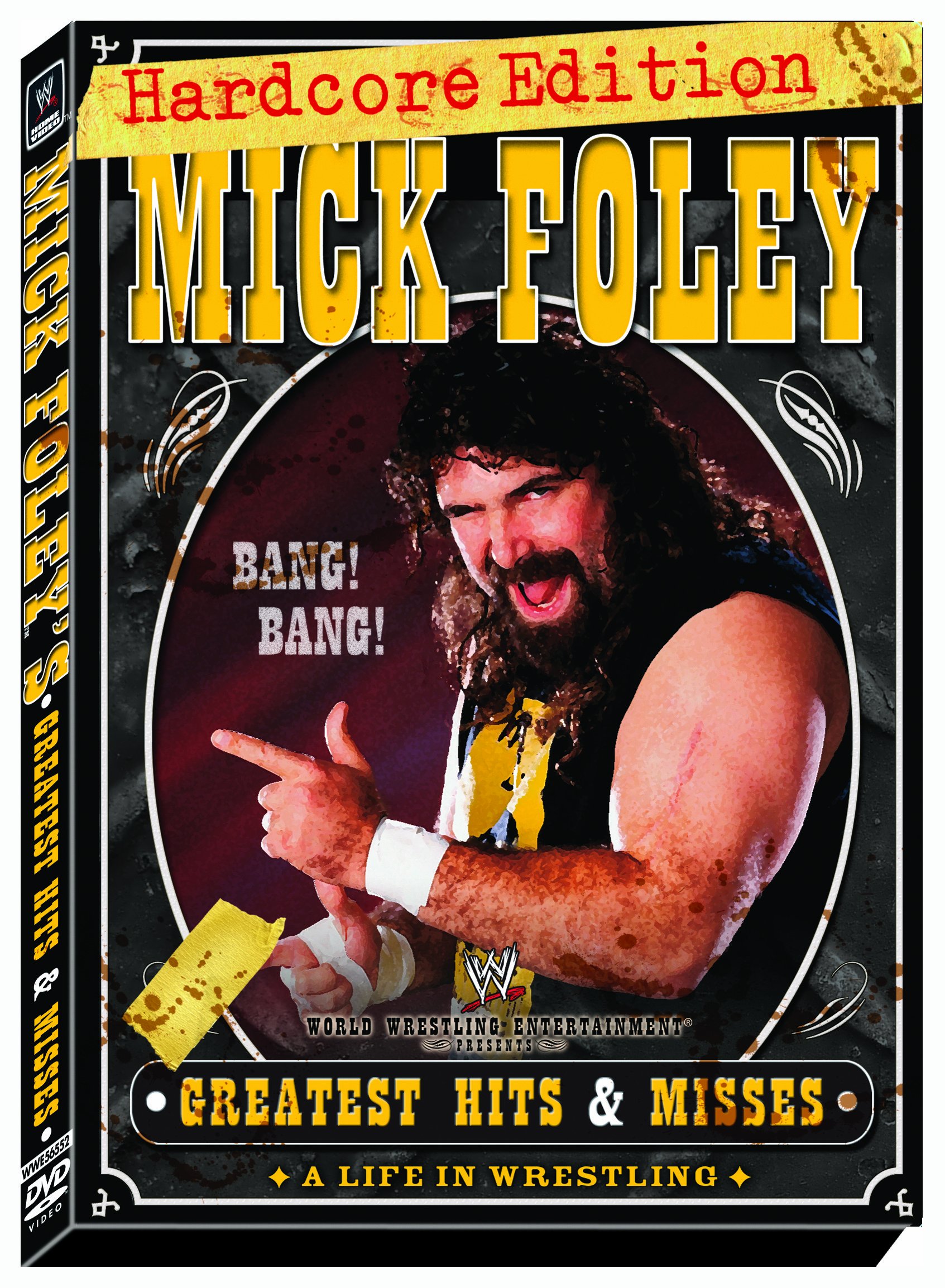 Cover of WWE: Mick Foley's Greatest Hits & Misses - A Life in Wrestling (Hardcore Edition)