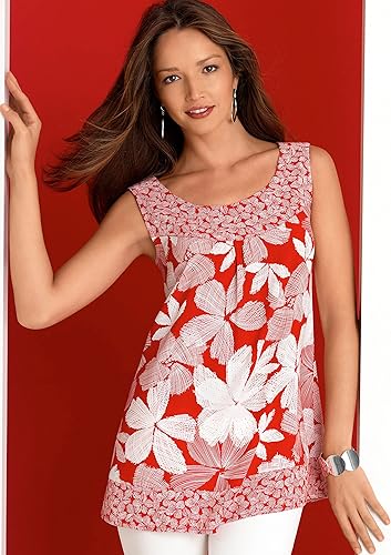 Miniatura 4 de Simplicity U06871A New Look Easy to Sew Misses' Pullover Tunic and Top Sewing Pattern Kit, Code 6871, Sizes 10-22