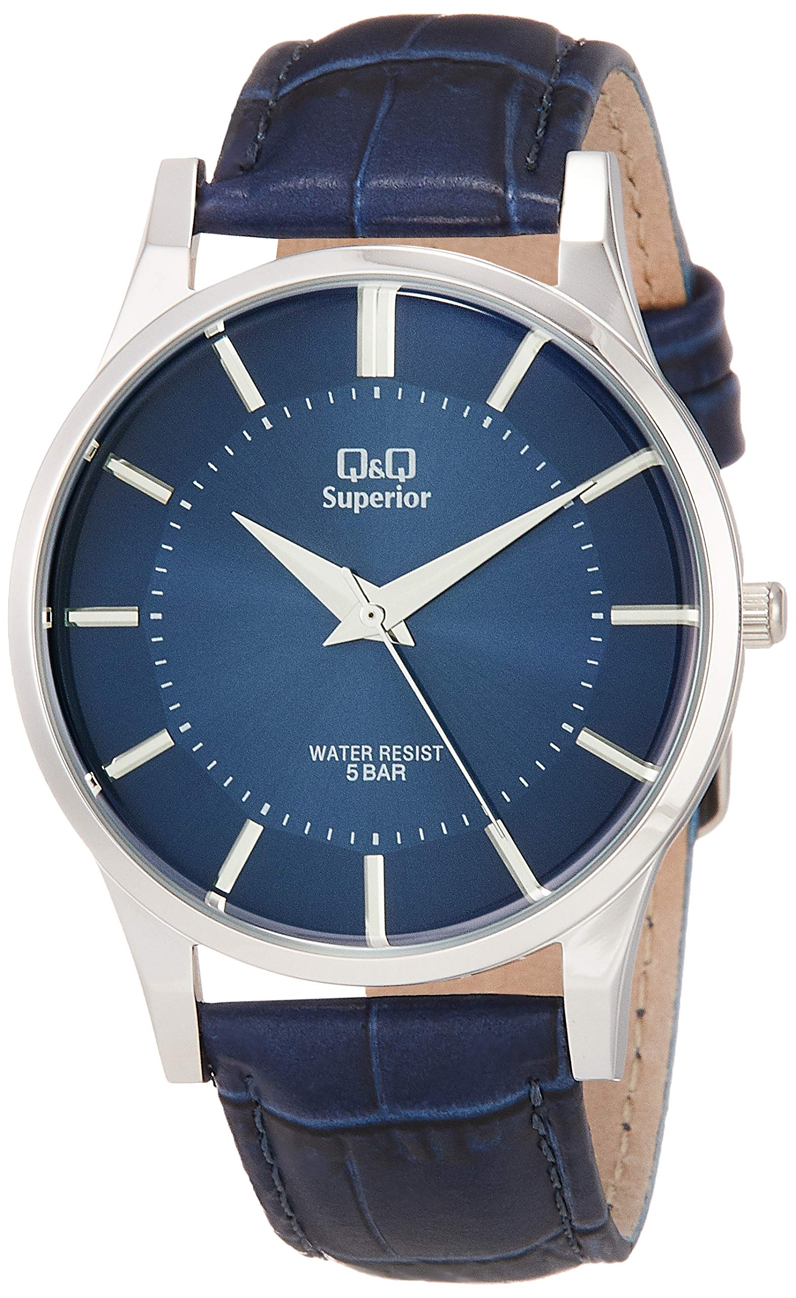 Q&Q Analog Blue Dial Mens Watch-S308J302 (B07QM6HJYV) Amazon Price History, Amazon Price Tracker