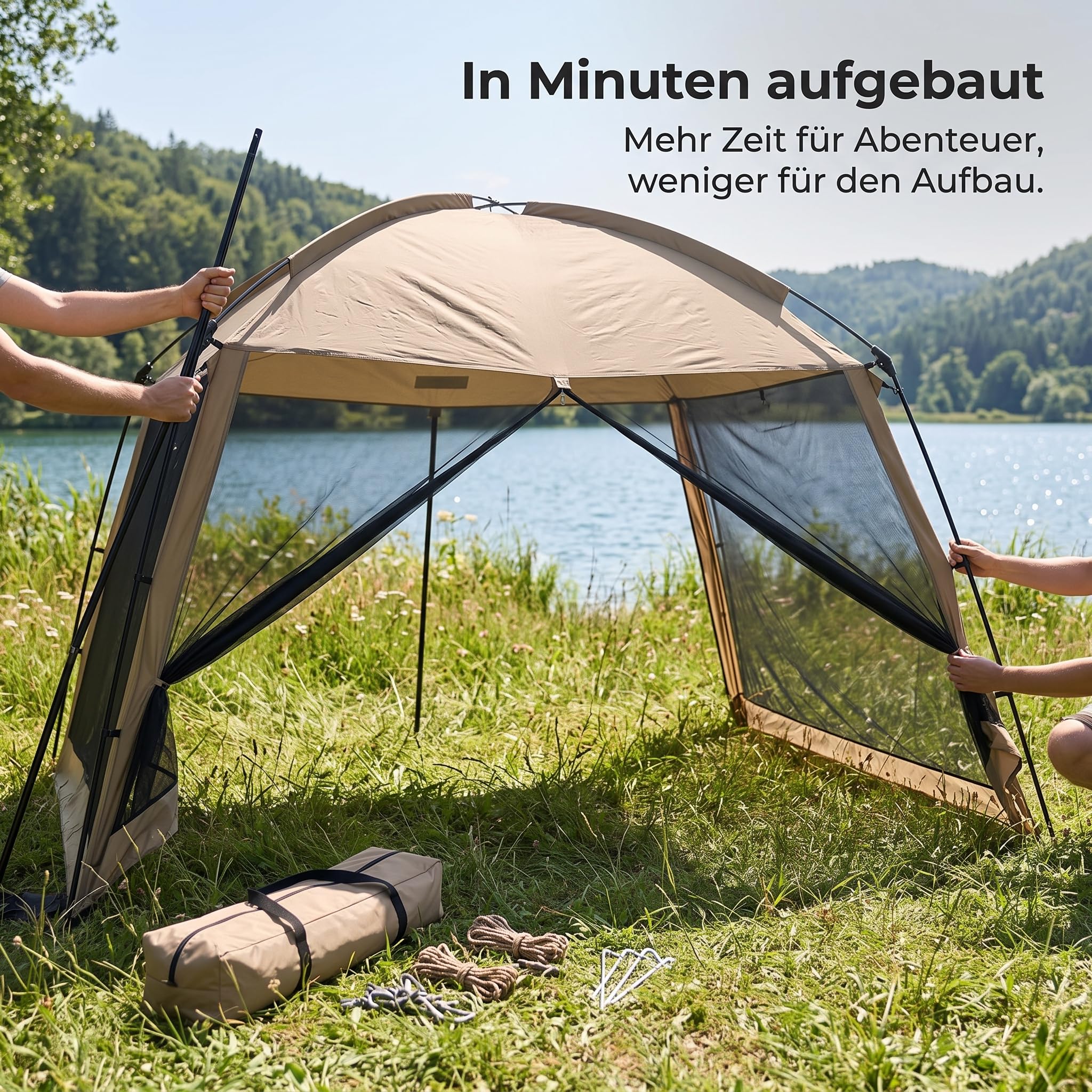 Campeggio Versatile per Tutte le Stagioni, Riparo Outdoor Impermeabile per Campeggiatori, Style 2