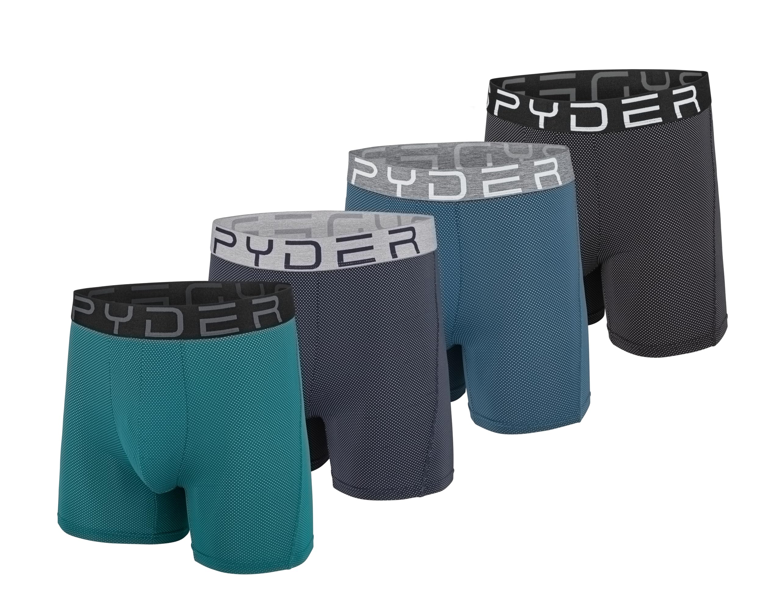 Spyder Performance Mesh Mens Boxer Briefs Sports Underwear For Men