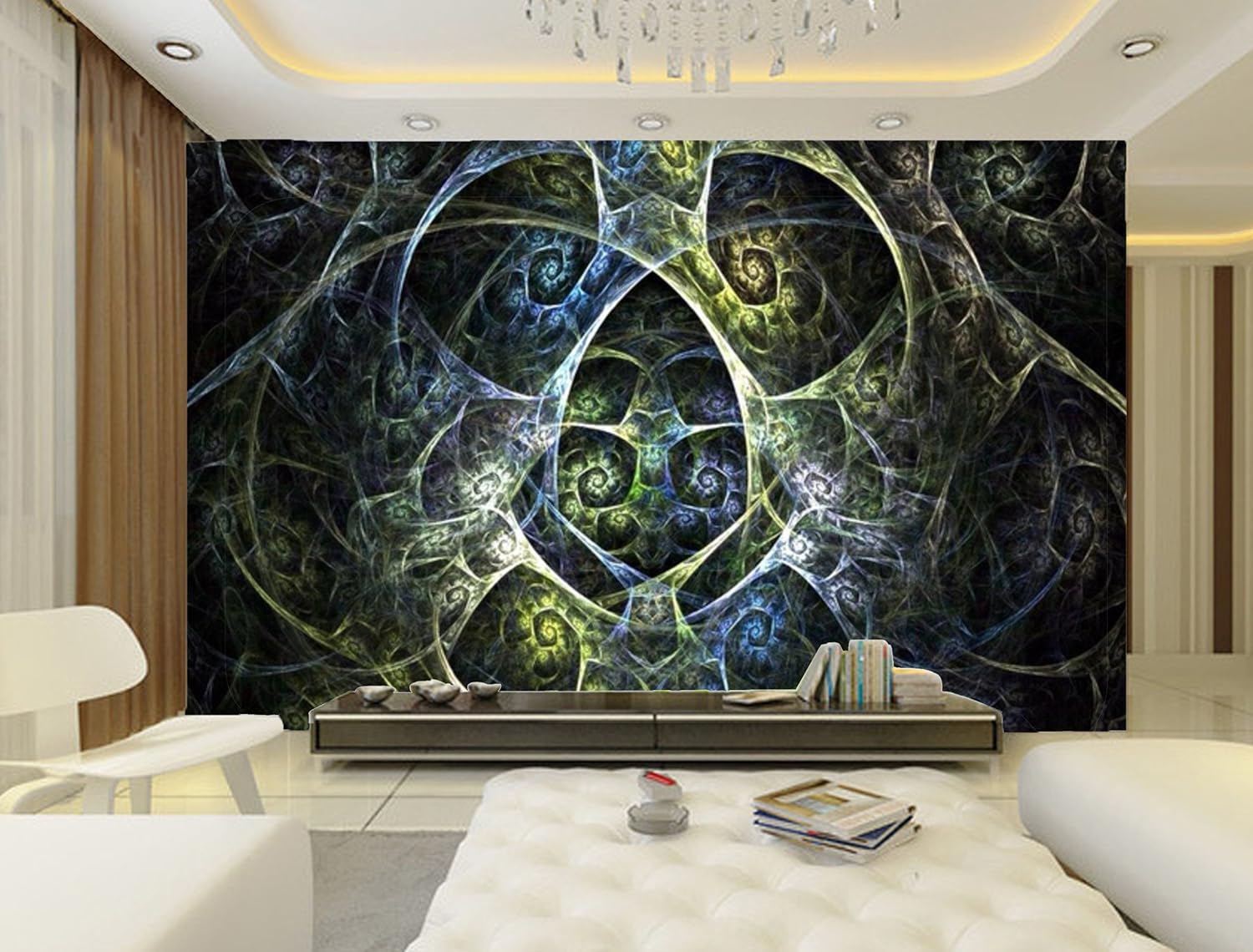 Kayra Decor Abstract 3D Wallpaper Print Decal Deco Indoor Wall Mural