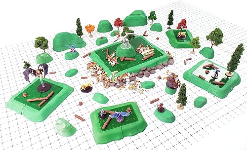 Dirt Cheap Dungeons Sistema modular de terreno juego de quimeras TT RPG Terrain Building para Calabozos y Dragones, Pathfinder, Juegos de Guerra y
