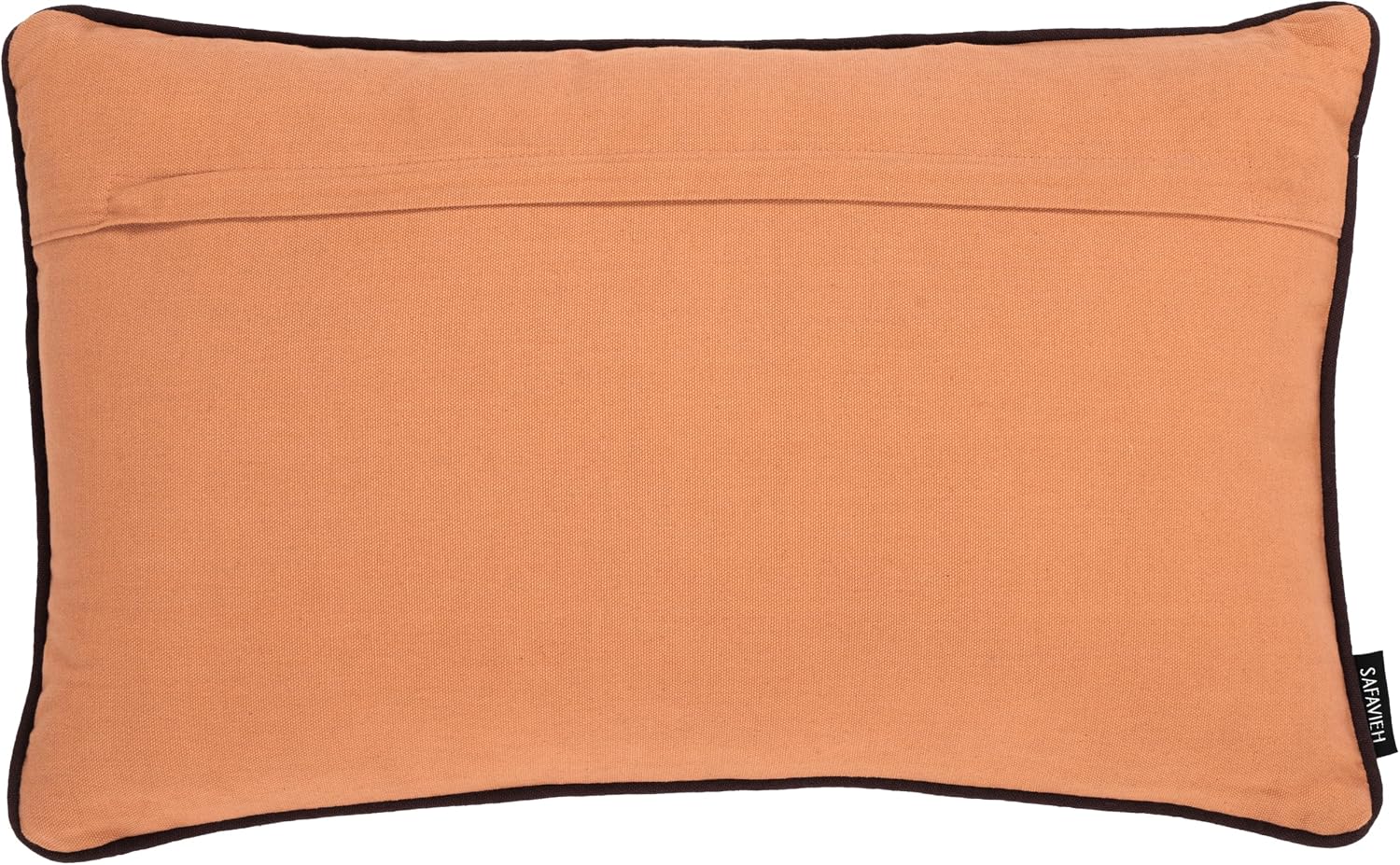SAFAVIEH DANI, 18 X 18, Rust/Brown, Cotton Throw Pillow