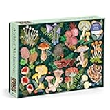 World of Mushrooms – 1000 Piece Jigsaw Puzzle Featuring Beautiful Painted Artwork of A Mushroom and Fungi Collection