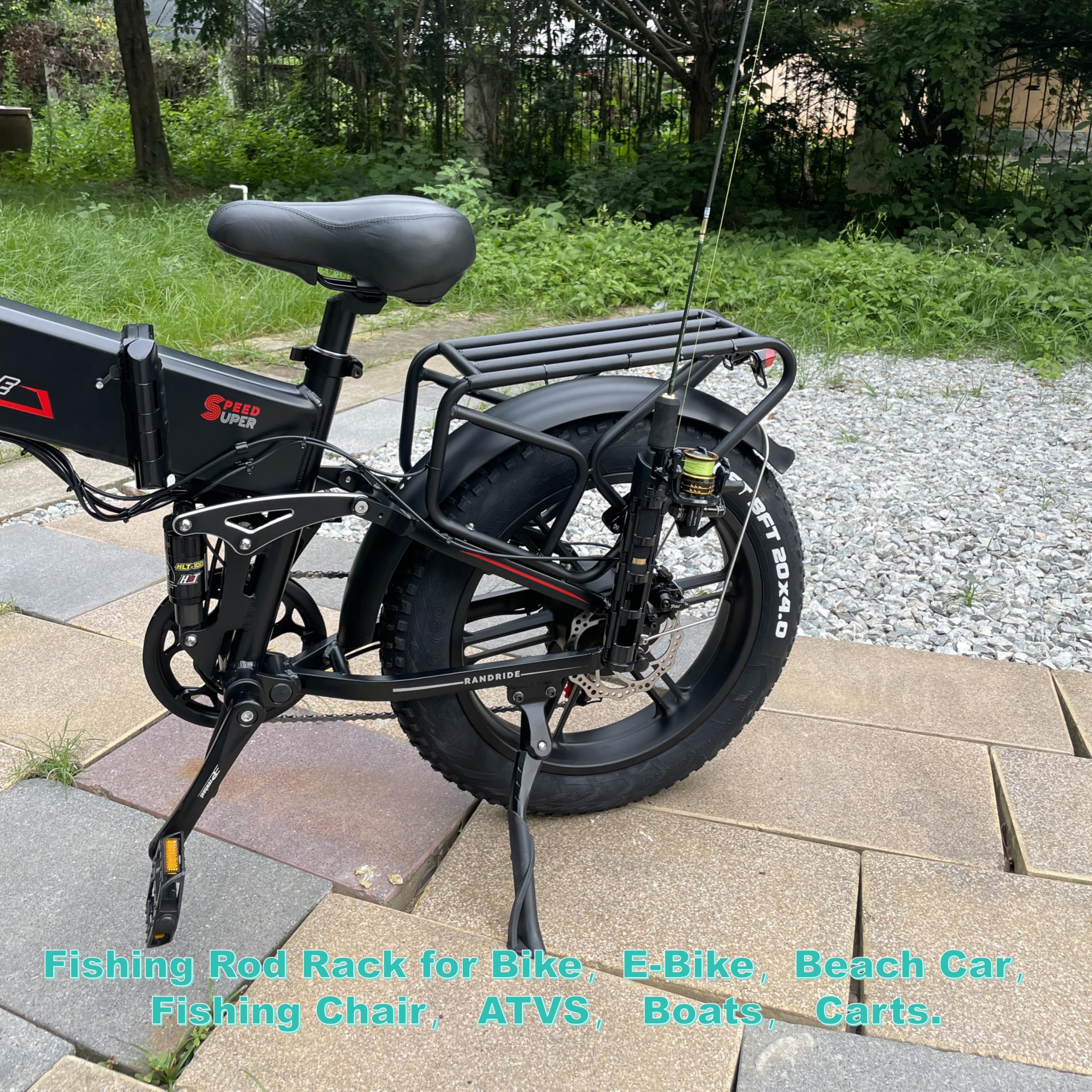 fishing rod holder for bikes Bakcou You can easily mount the Catch Fish N Mate Bicycle Fishing