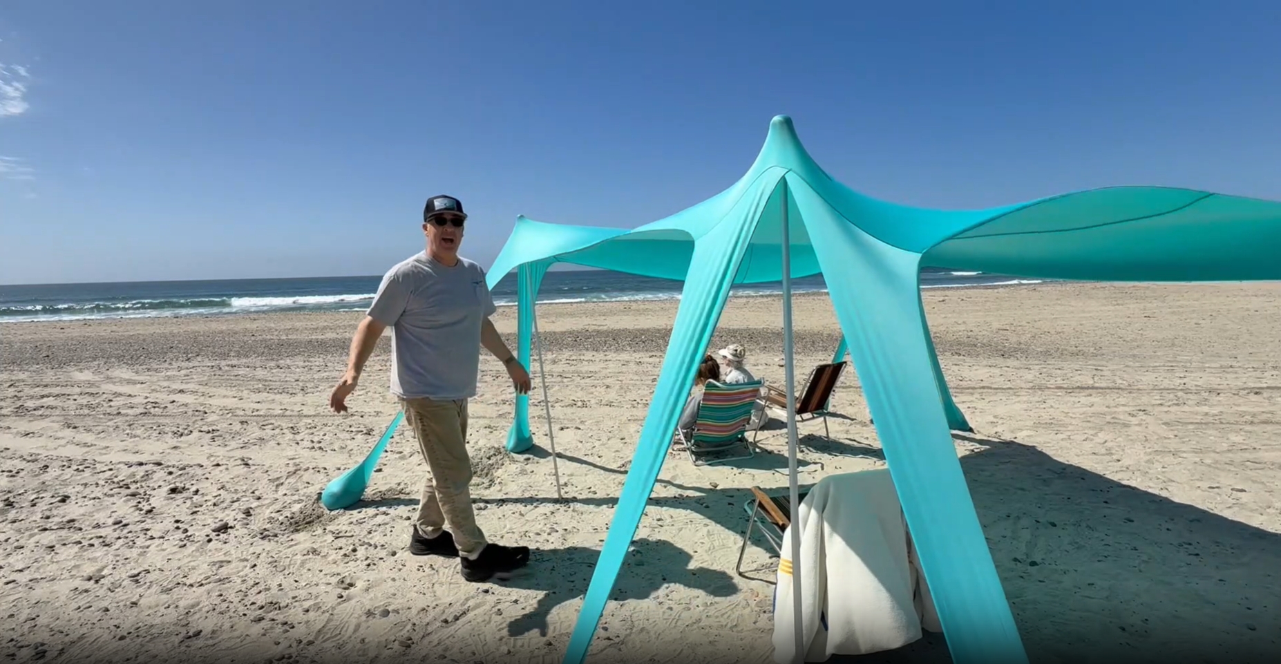 Amazon.com: Osoeri Beach Tent, Camping Sun Shelter UPF50+ with 8