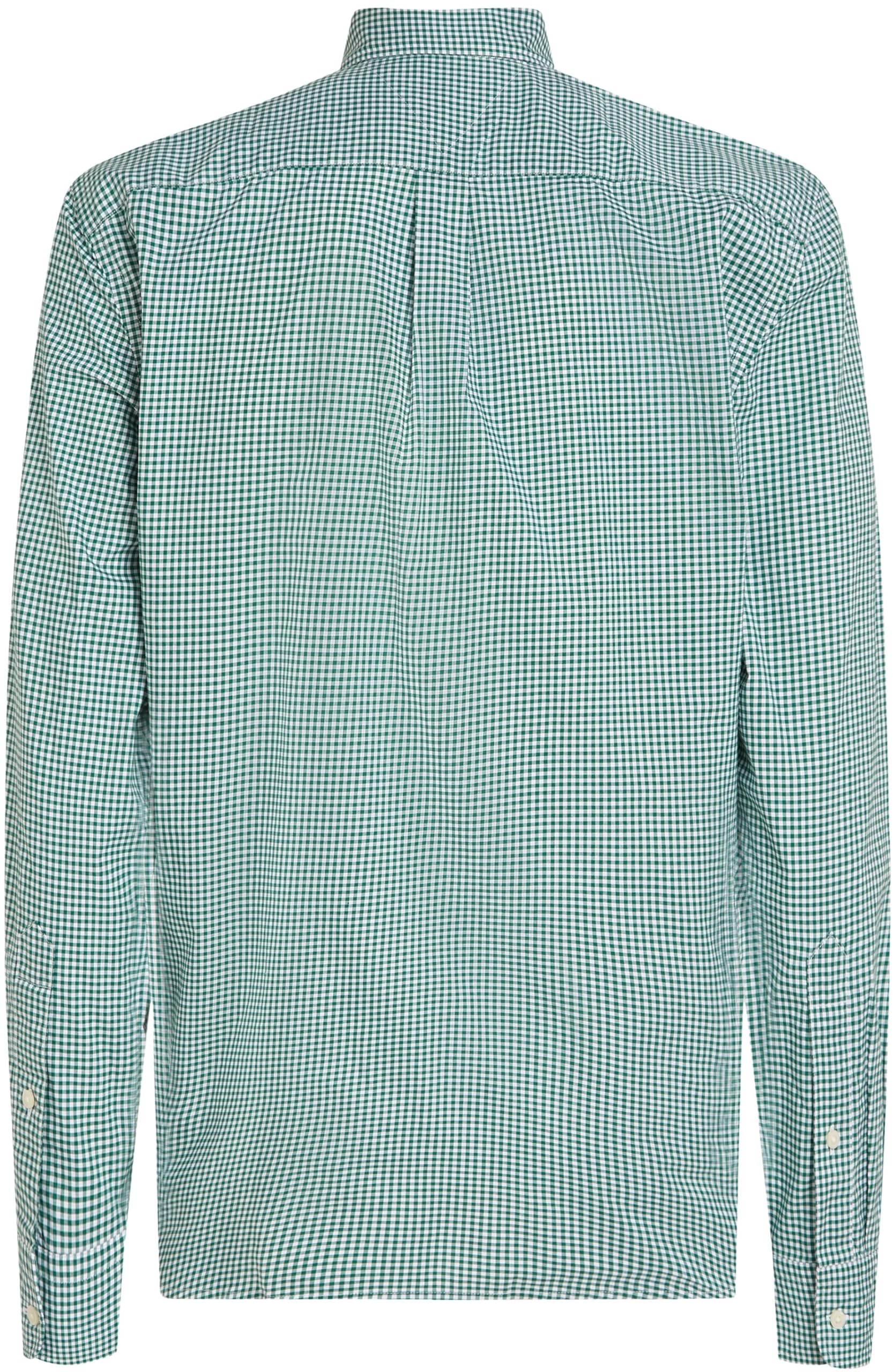 Tommy Hilfiger Camisa Hombre Flex Poplin Gingham Regular Fit