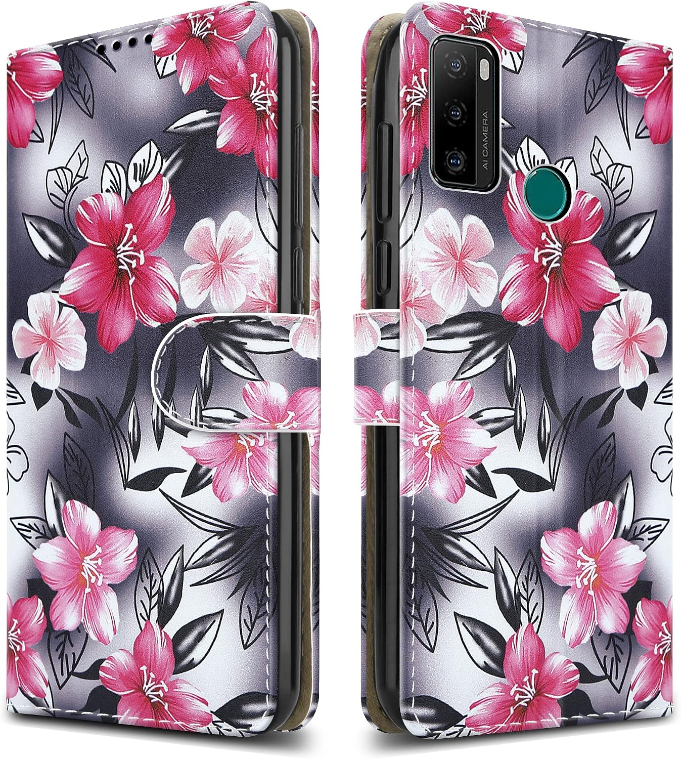 PIXFAB For Ulefone Note 10 Leather Phone Case, Magnetic Closure Full Protection Book Folio Design