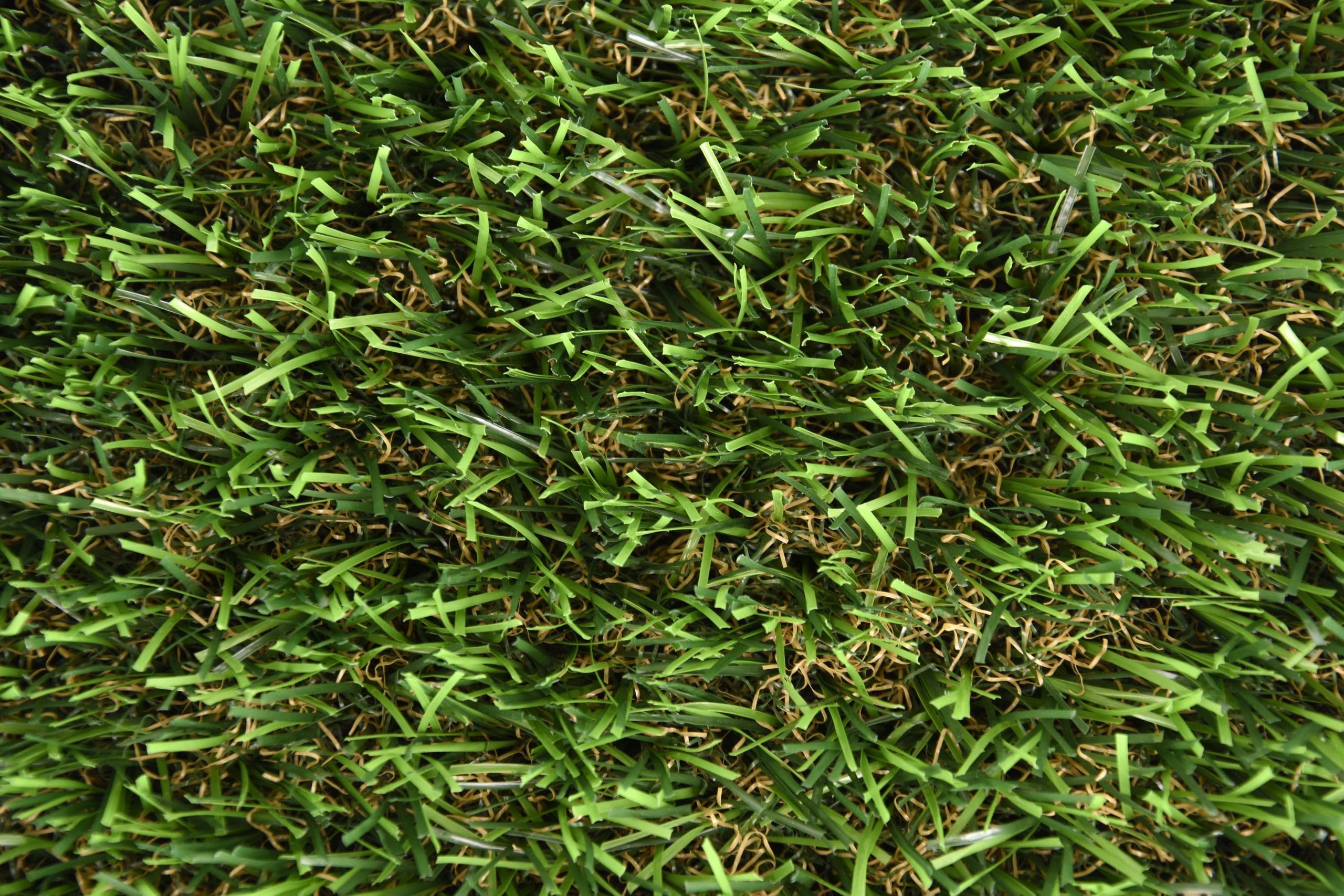 Suinga Prato Sintetico 25mm Autunno | Rotolo 2x5m | Tappeto d’Erba Sintetica Realistica a Doppia Fibra | Ideale per Giardini, Terrazze e Balconi