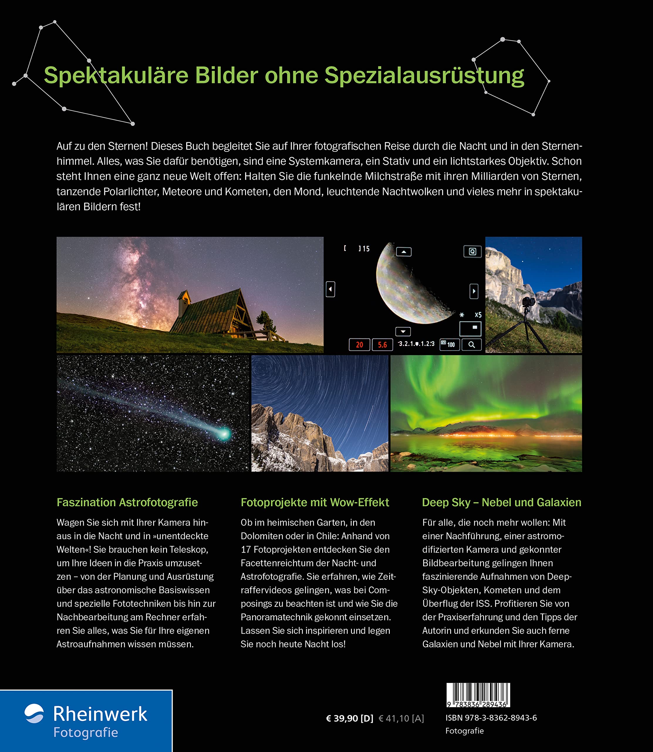Astrofotografie: Spektakuläre Bilder ohne Spezialausrüstung, 3. Auflage