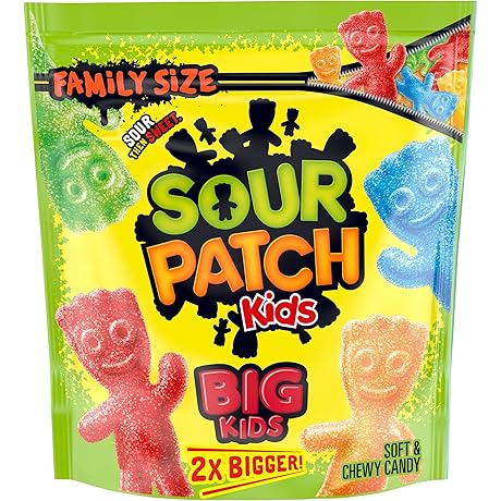 Sour Patch Kids Big Kids Soft & Chewy Candy: A Sweet and...