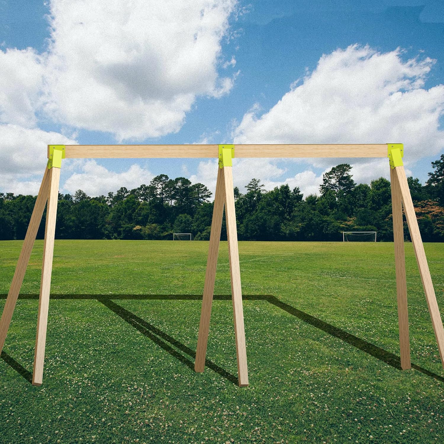 Highpro Swing Set Middle Bracket - Wooden A-Frame Hardware Parts With All Mounting Hardware - Image 4