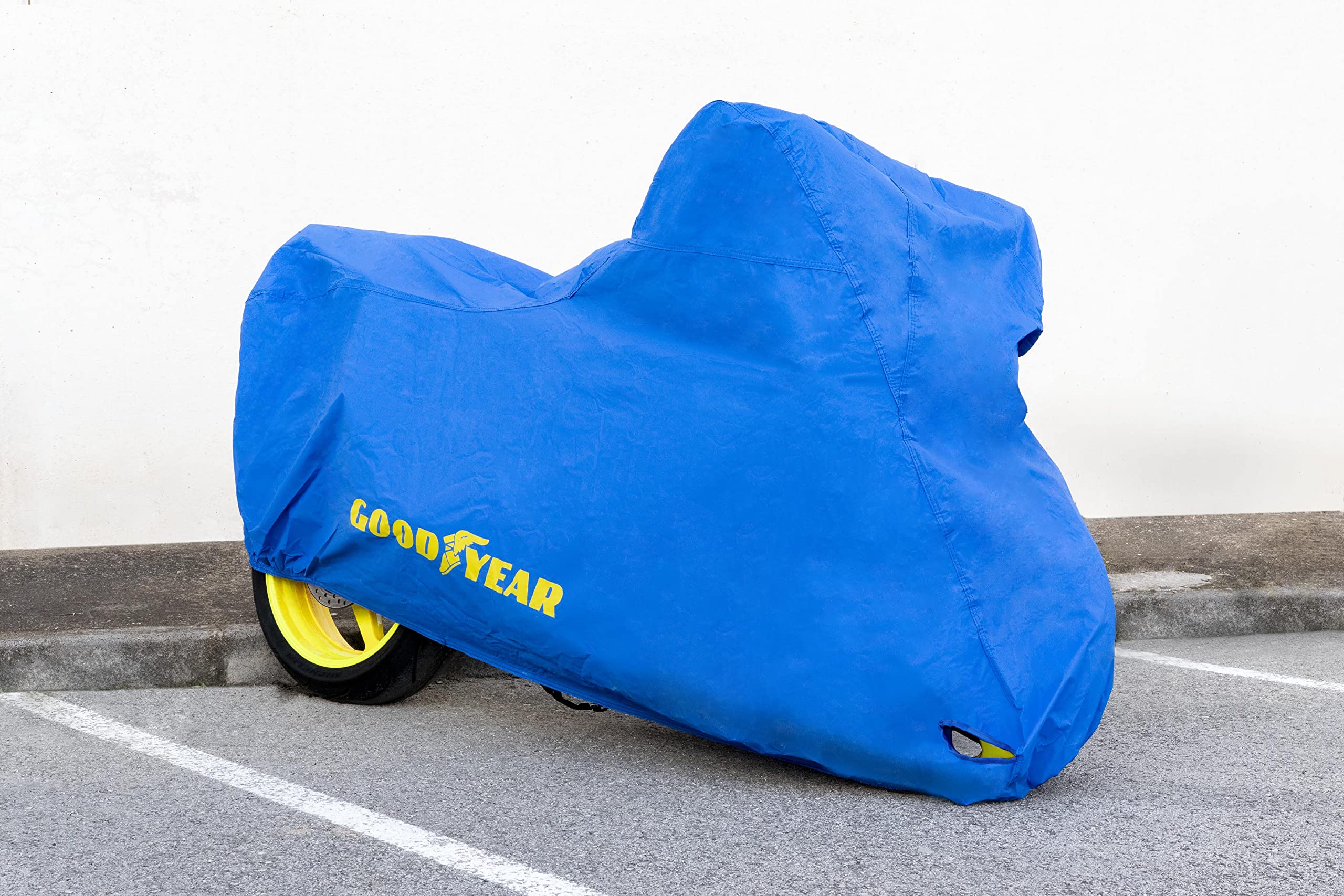 Goodyear Funda Protectora para Moto Talla L Doble Capa con Ojal de Seguridad
