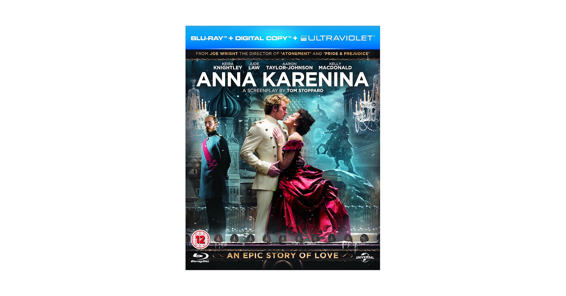 Amazon.com: Anna Karenina (Blu-ray + Digital Copy + UV Copy